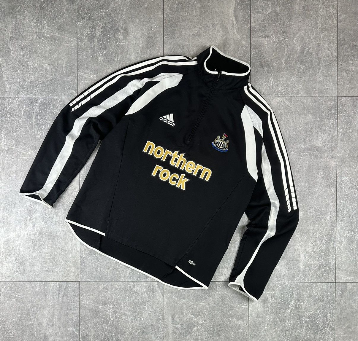 Adidas Adidas New Castle Training 1/2 Zip Up Track-Top Jacket 2005 Size US S / EU 44-46 / 1 - 1 Thumbnail