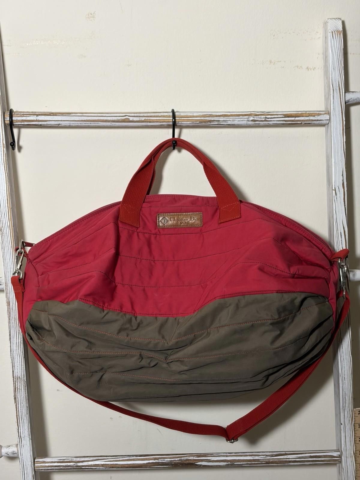 Dior Vtg Dior Sports Boston Bag, Puffy Blimp Cut, Weird+Wonderful Size ONE SIZE - 1 Thumbnail