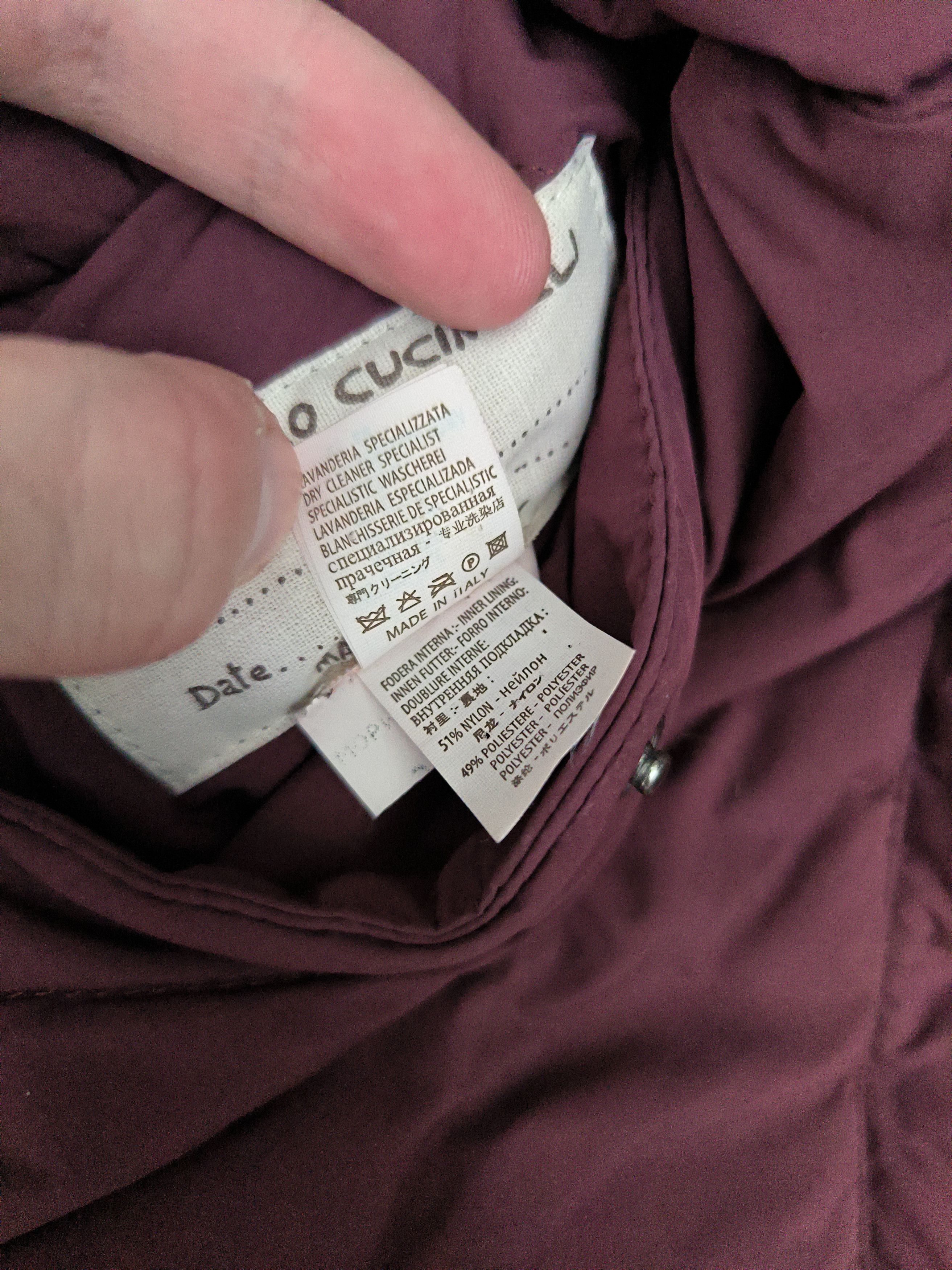 Brunello Cucinelli B. Cucinelli Leather Reversible Puffer Vest, size S Size US S / EU 44-46 / 1 - 12 Thumbnail