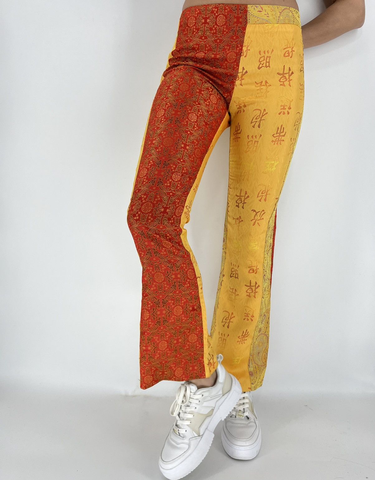JNCO × Vintage Crazy vintage 90’s Jnco Girlie Stuff Pants Embroidered Japan Size 30" / US 8 / IT 44 - 4 Thumbnail