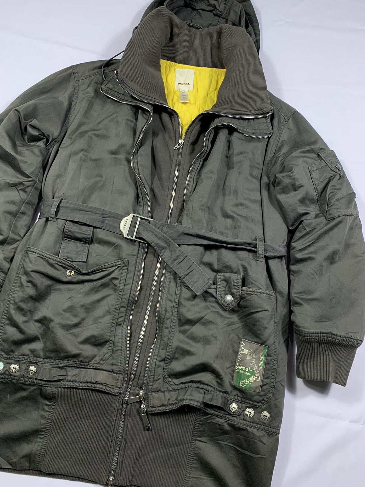 Diesel Diesel Doublelayer Bondage Jacket Ifsix Lgb Style Size US L / EU 52-54 / 3 - 6 Thumbnail
