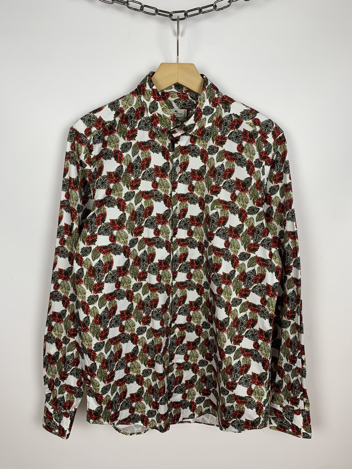 Etro Etro Milano Comfortetro Floral Shirt Men’s Size 41 Size US L / EU 52-54 / 3 - 1 Thumbnail