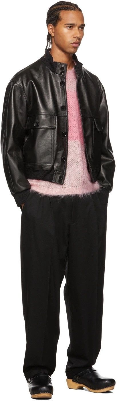 Magliano Magliano AW21 Black Leather Forever Jacket Size US XXL / EU 58 / 5 - 8 Thumbnail