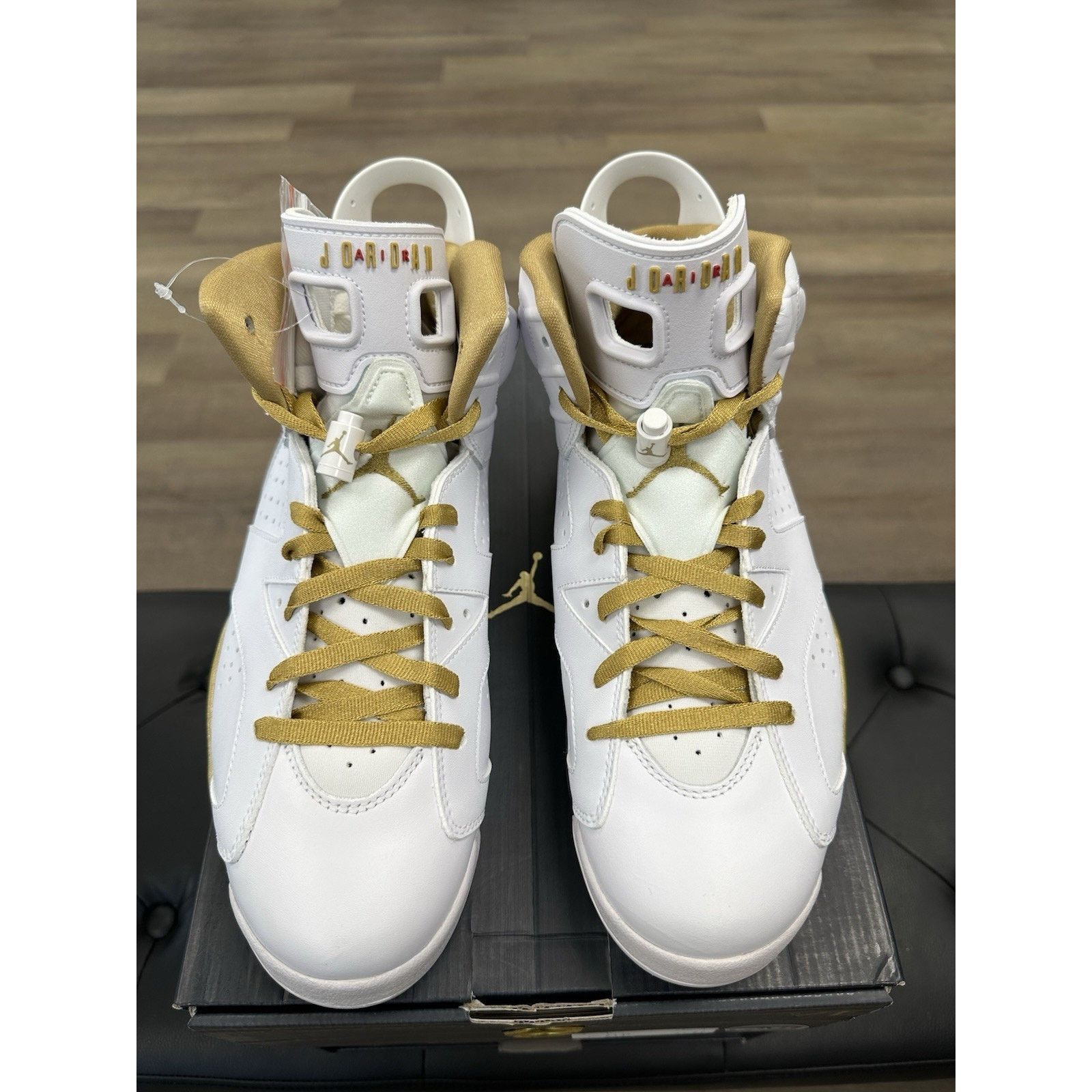 Nike Size 11 - Air Jordan 6 Retro GMP (Golden Moments Pack) Size US 11 / EU 44 - 4 Thumbnail