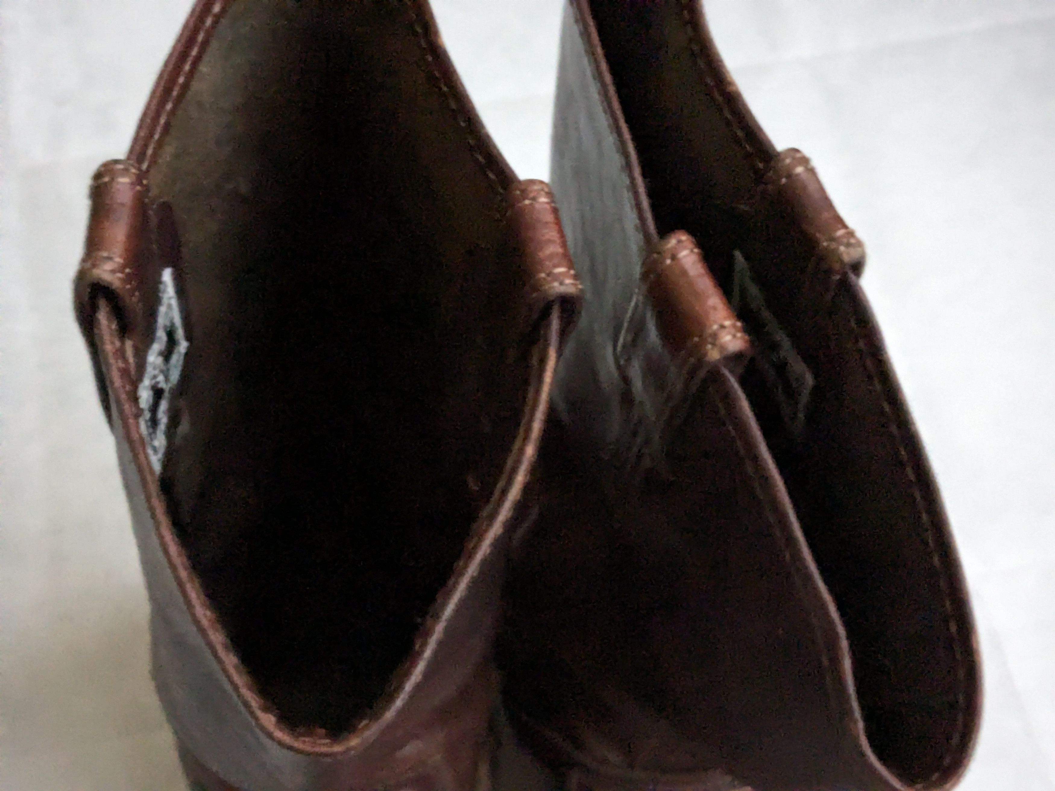Frye Frye Harness Brown Leather 7.5 M Leather Buckle Punk Size US 7.5 / EU 40-41 - 2 Thumbnail