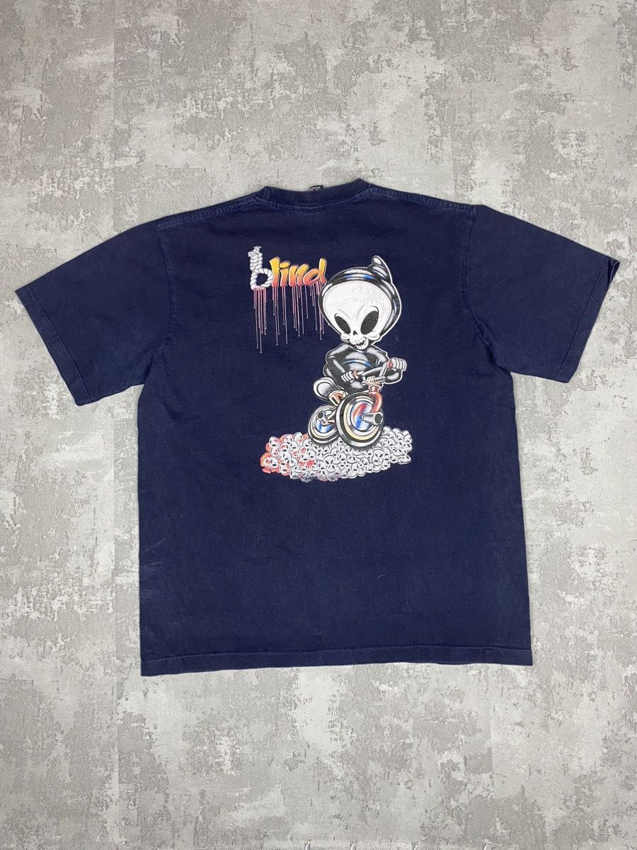 Blind Skateboards 1990s Blind Skateboards Tee - BMX Backprint Size US L / EU 52-54 / 3 - 1 Thumbnail