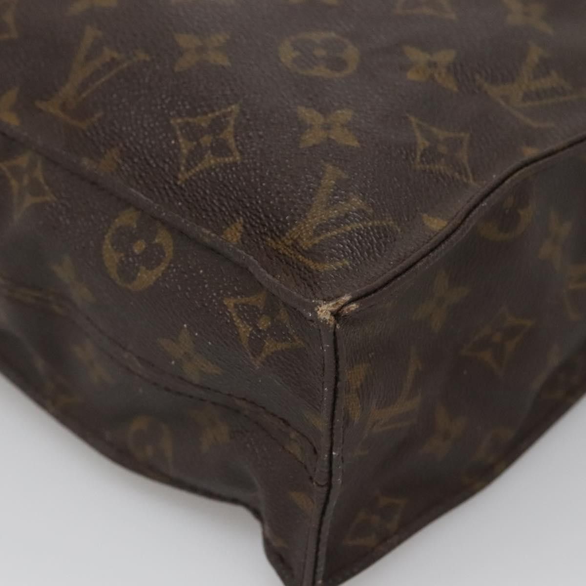 Louis Vuitton LOUIS VUITTON Monogram Sac Plat Hand Bag M51140 Size ONE SIZE - 9 Thumbnail