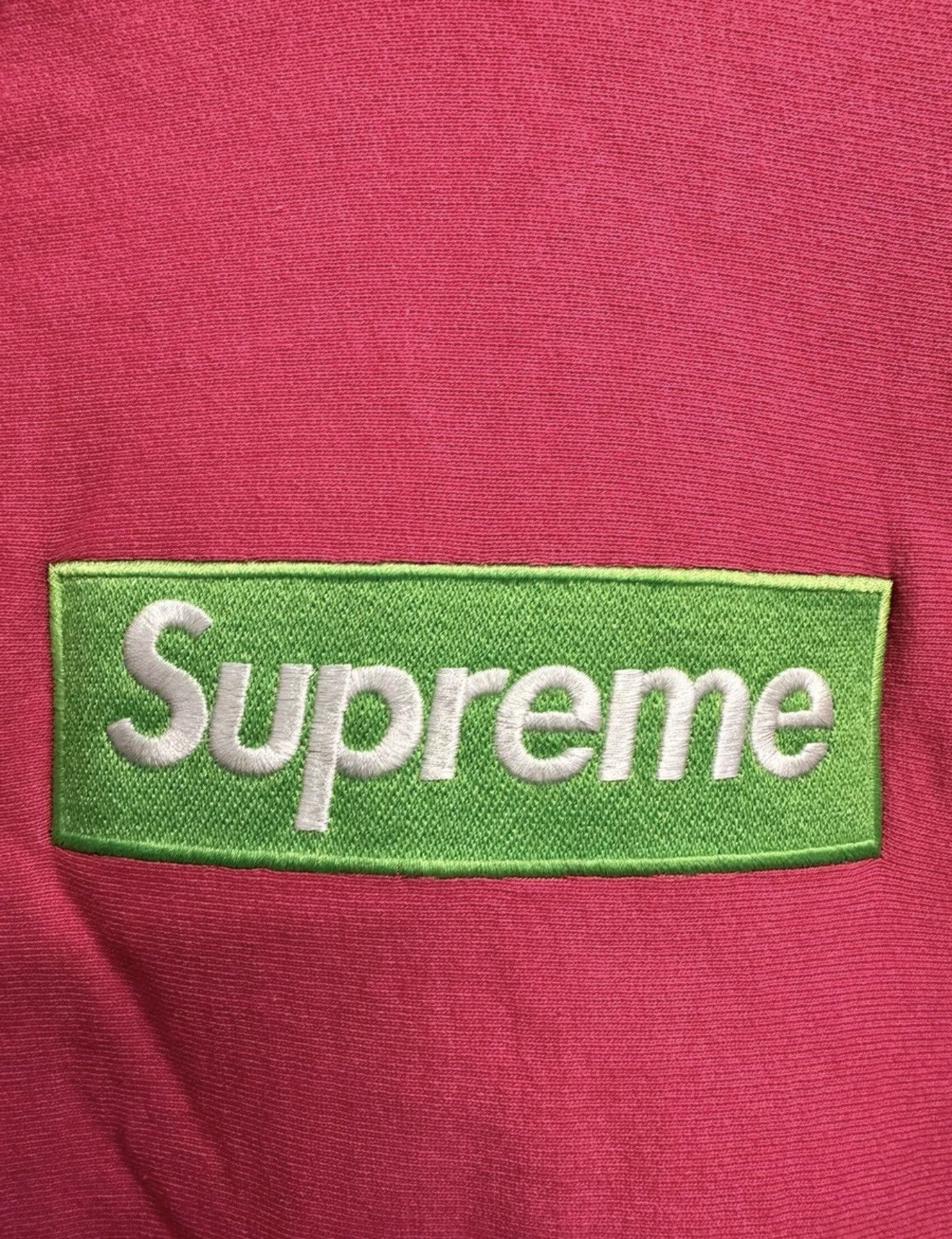 Supreme Supreme fw17 pink magenta box logo hooded hoodie Size US XL / EU 56 / 4 - 2 Thumbnail