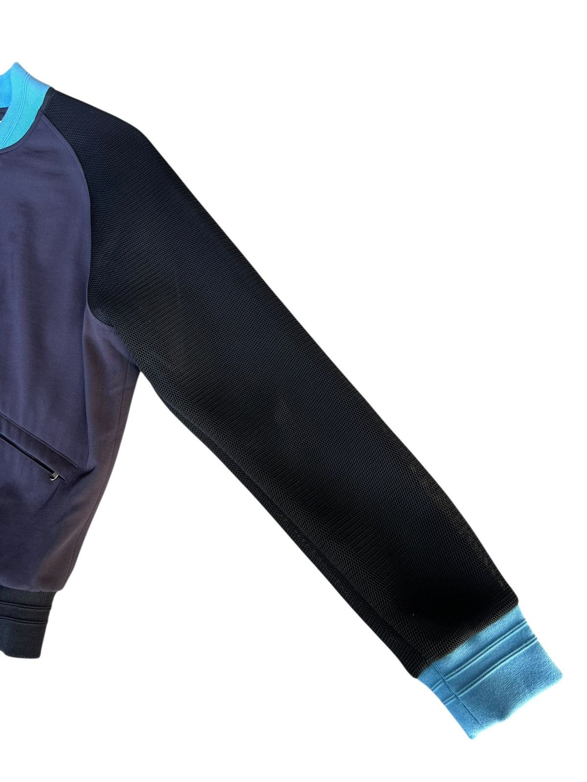 Wooyoungmi Wooyoungmi Paris Mesh Sleeve Wool Bomber Jacket Size US M / EU 48-50 / 2 - 12 Thumbnail