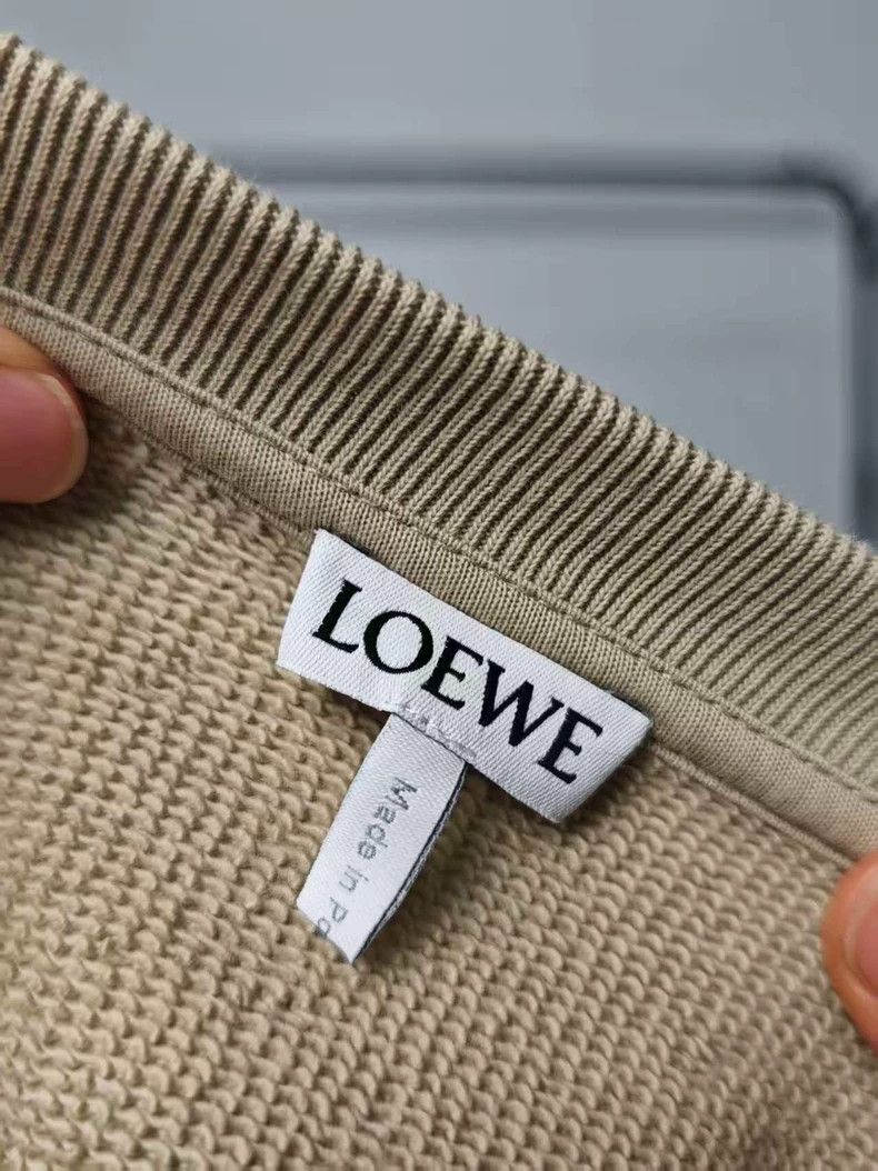 Loewe LOEWE Print cotton round neck long sleeve hoodie Size US M / EU 48-50 / 2 - 3 Thumbnail