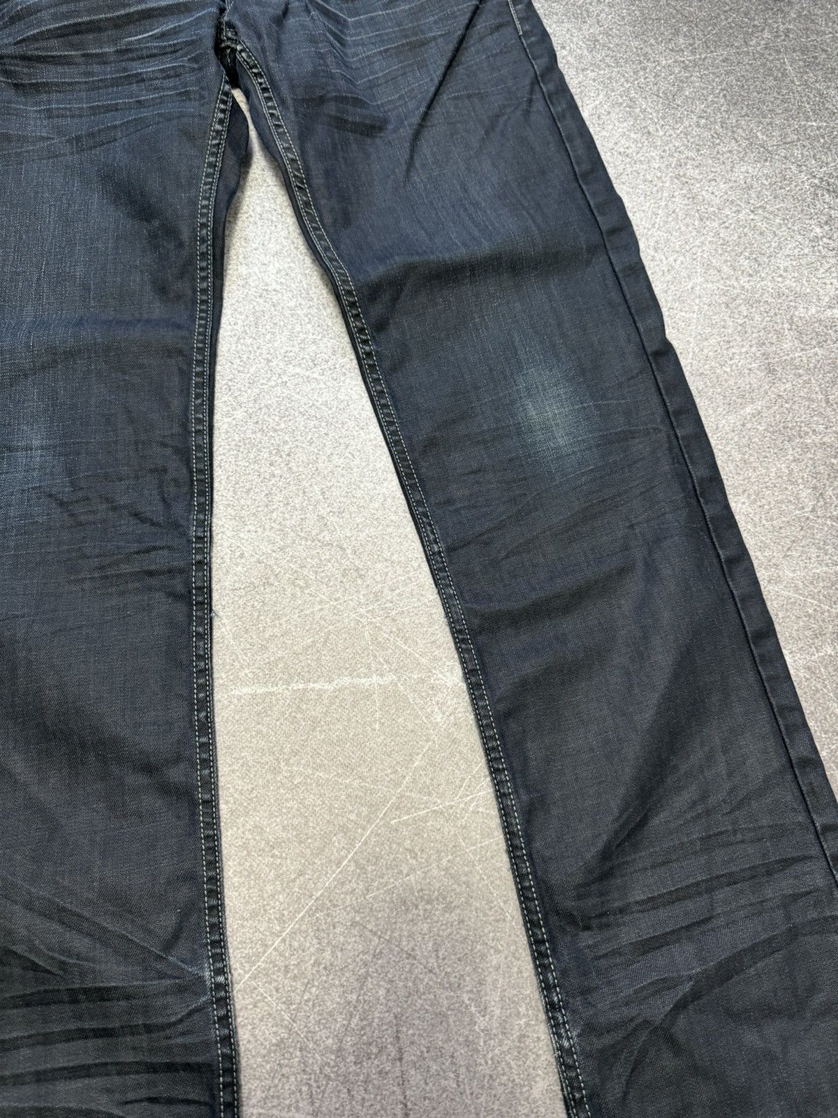 Japanese Brand Avant Garde Japanese Style Ed Hardy Kosmo Lupo Jeans Size US 31 - 11 Thumbnail