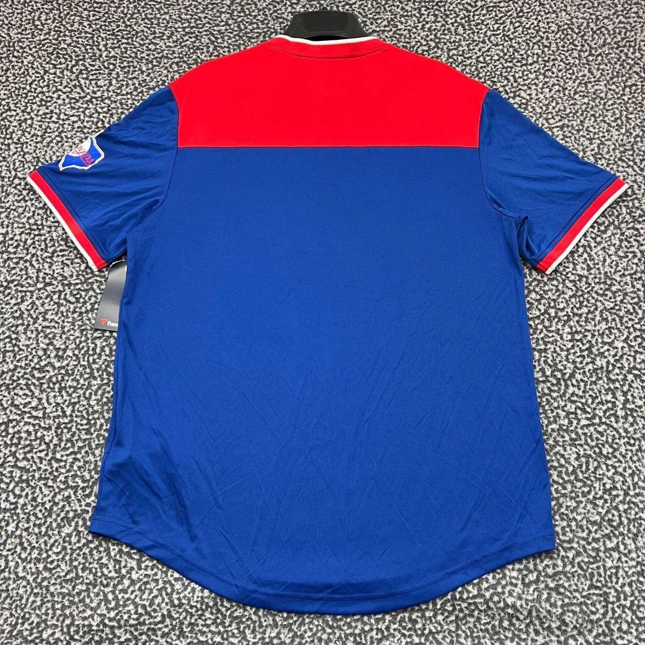 Other Texas Rangers Shirt Men Blue Red Short Sleeve V-Neck New L Size US L / EU 52-54 / 3 - 2 Thumbnail