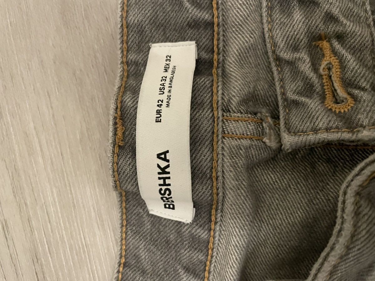 Bershka Gray Baggy Bershka (32) Size US 32 / EU 48 - 3 Thumbnail