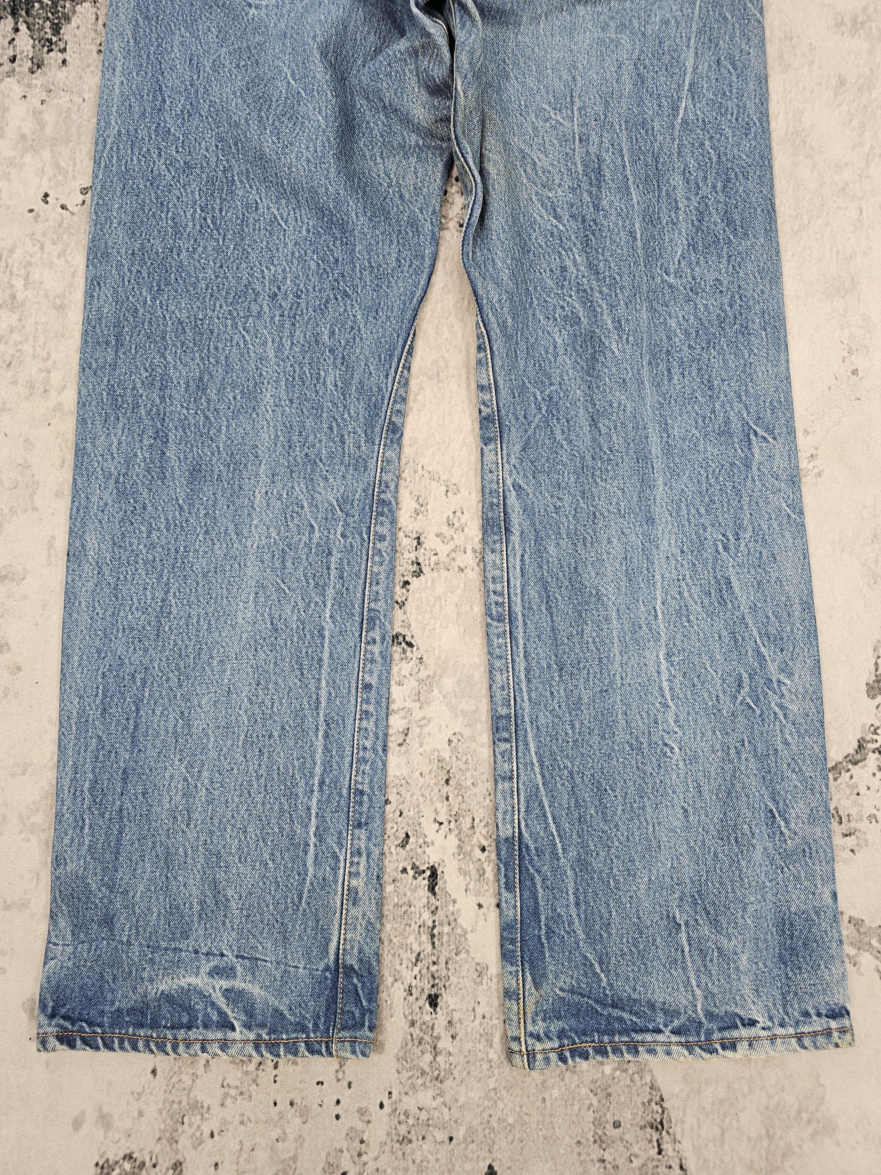 Levi's Vintage Clothing Vintage LEVIS 501 XX Stone Wash Blue Jeans L0455 Size 37X32 Size US 37 - 6 Thumbnail