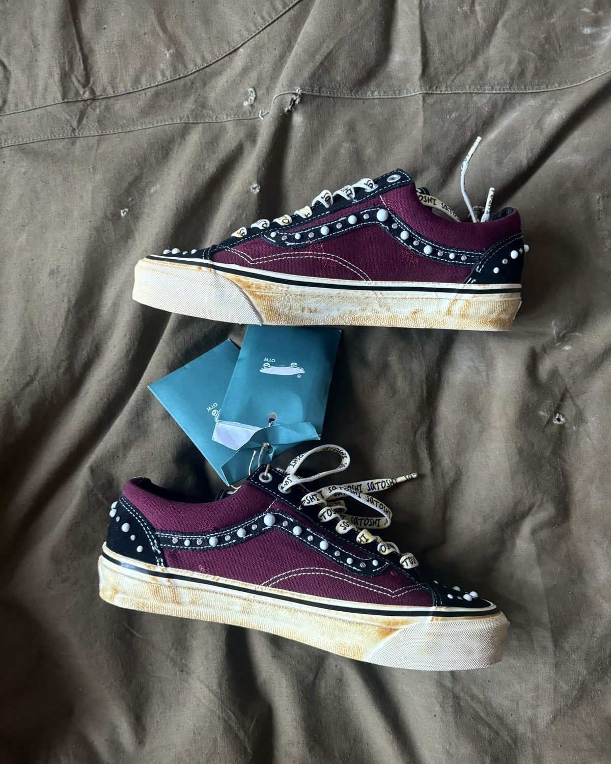 Satoshi Nakamoto × Vans Vans x Satoshi Nakamoto OTW Old Skool Reissue 36 Size US 10 / EU 43 - 4 Thumbnail