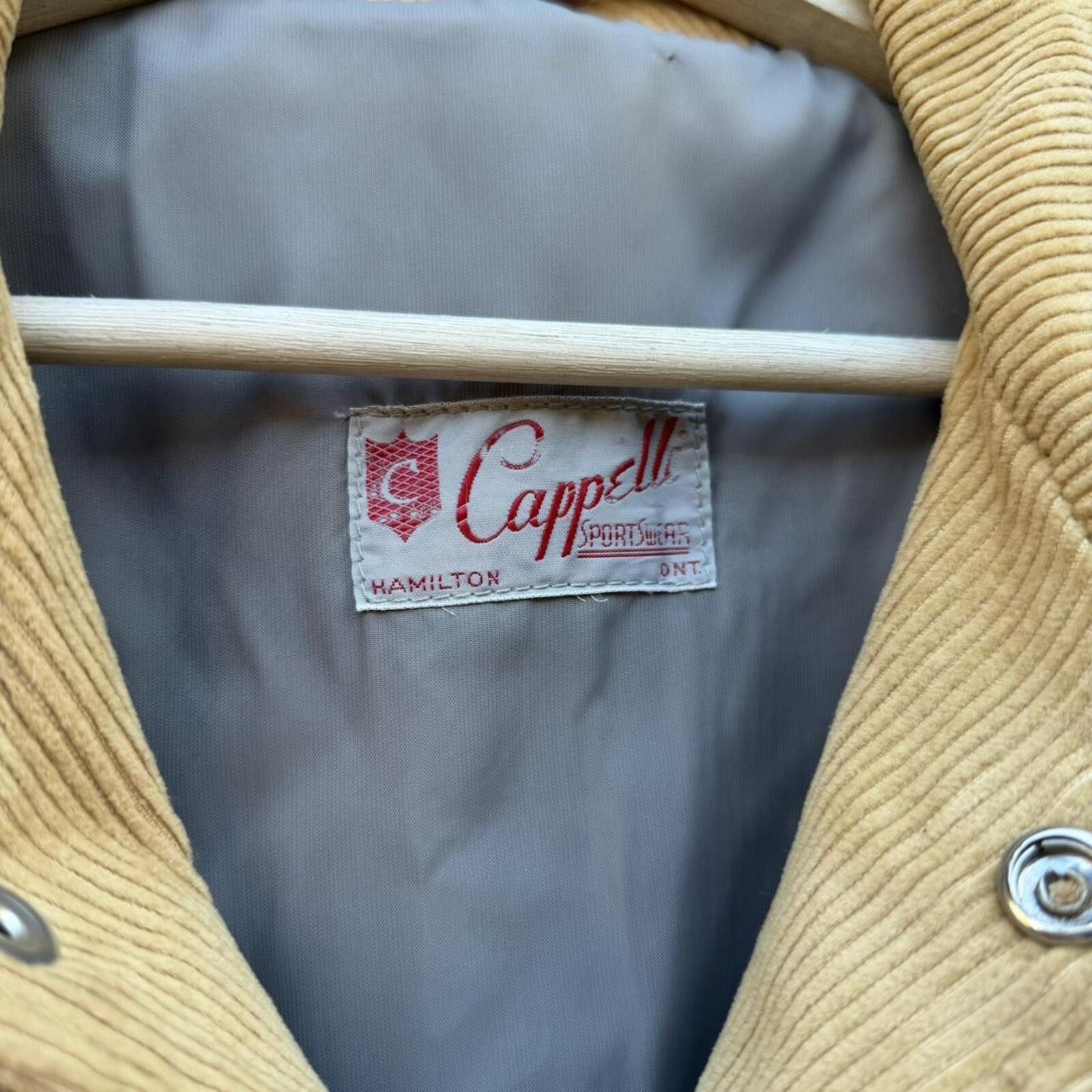 Other vintage cappelli sports wear corduroy button up jacket 70s Size US XL / EU 56 / 4 - 5 Thumbnail