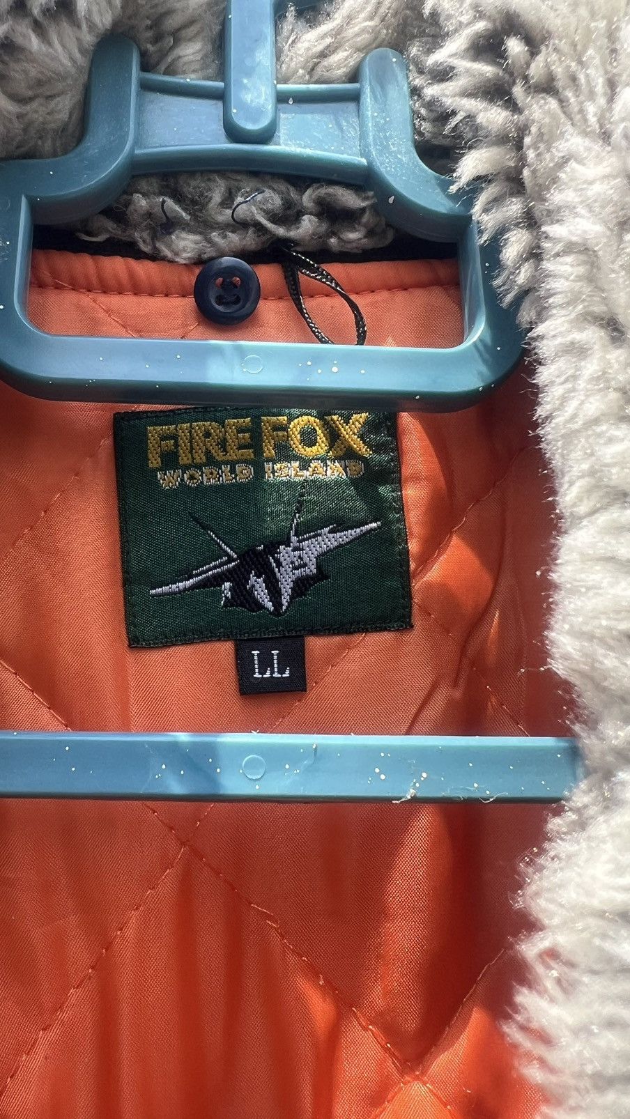 Vintage Vintage FIREFOX WORLD ISLAND BOMBER JACKET Size US XL / EU 56 / 4 - 7 Thumbnail