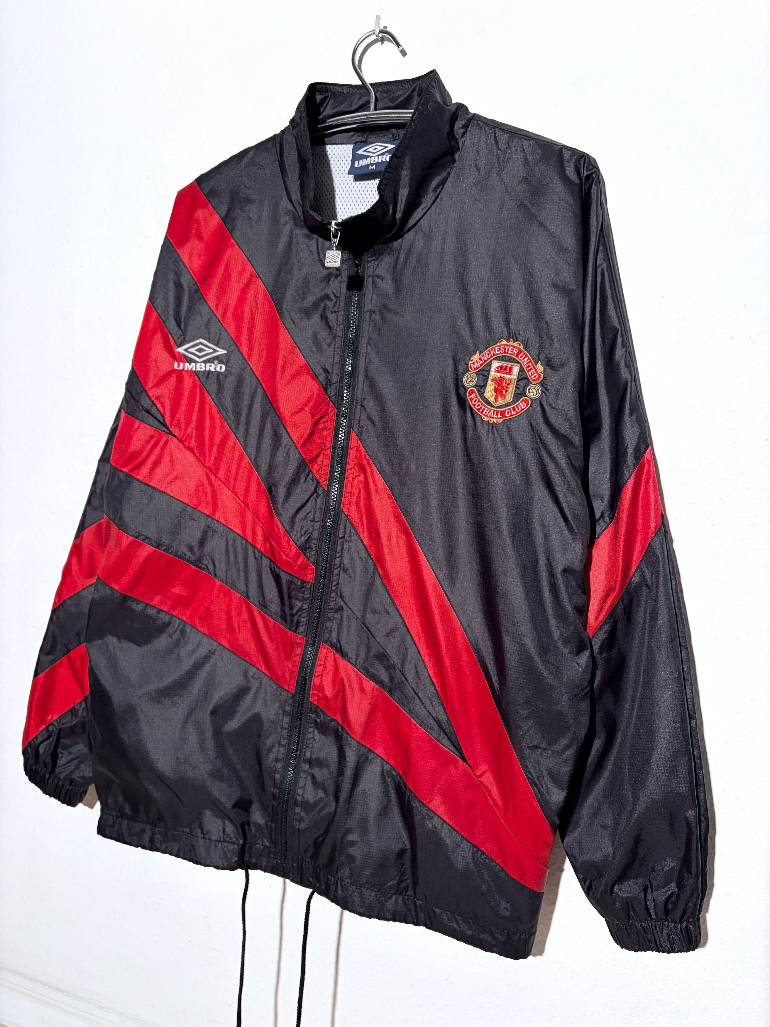 Umbro Manchester United Training Jacket 1992 1994 Windbreaker Size US L / EU 52-54 / 3 - 2 Thumbnail