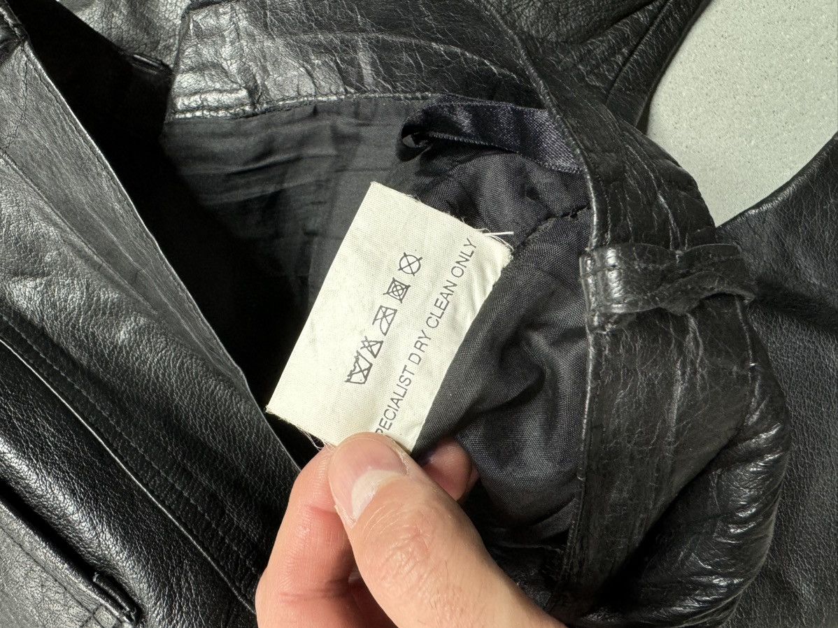 Genuine Leather × Leather × Vintage Genuine Leather pants casual vintage Size US 32 / EU 48 - 9 Thumbnail