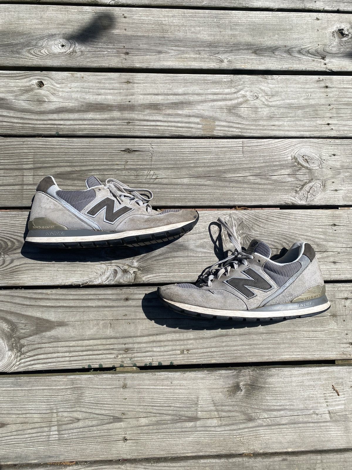 New Balance Vintage Men s Gray New Balance 996 Sneaker Grailed