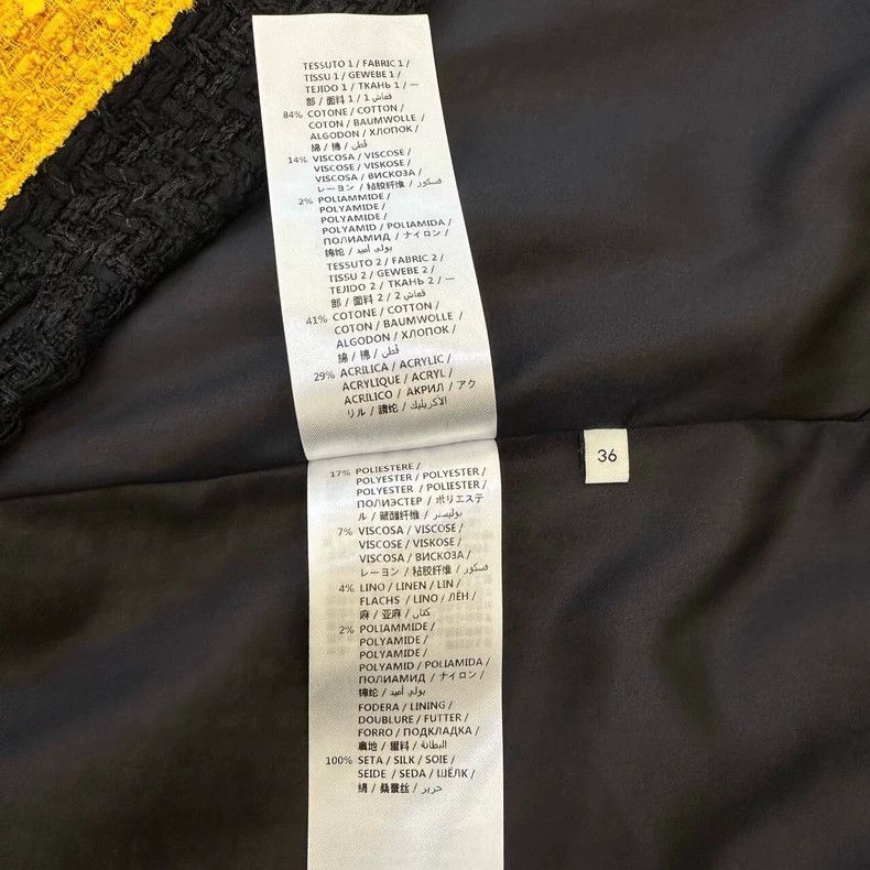 Gucci Gucci Yellow cotton round-neck single-breasted long-sleeve Size XS / US 0-2 / IT 36-38 - 9 Thumbnail
