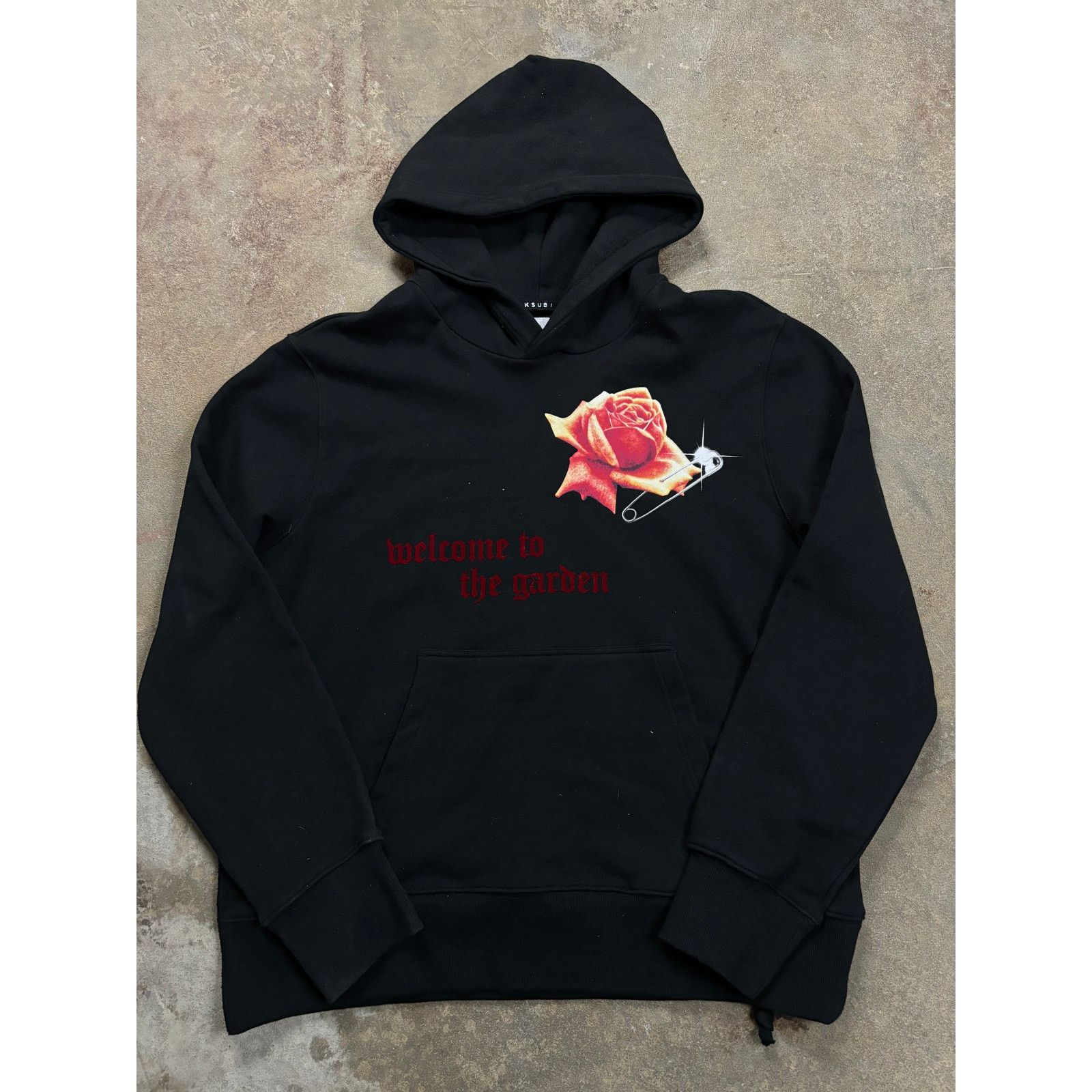 Ksubi Ksubi Hoodie Black Rose New Large With Tags Size US L / EU 52-54 / 3 - 1 Thumbnail