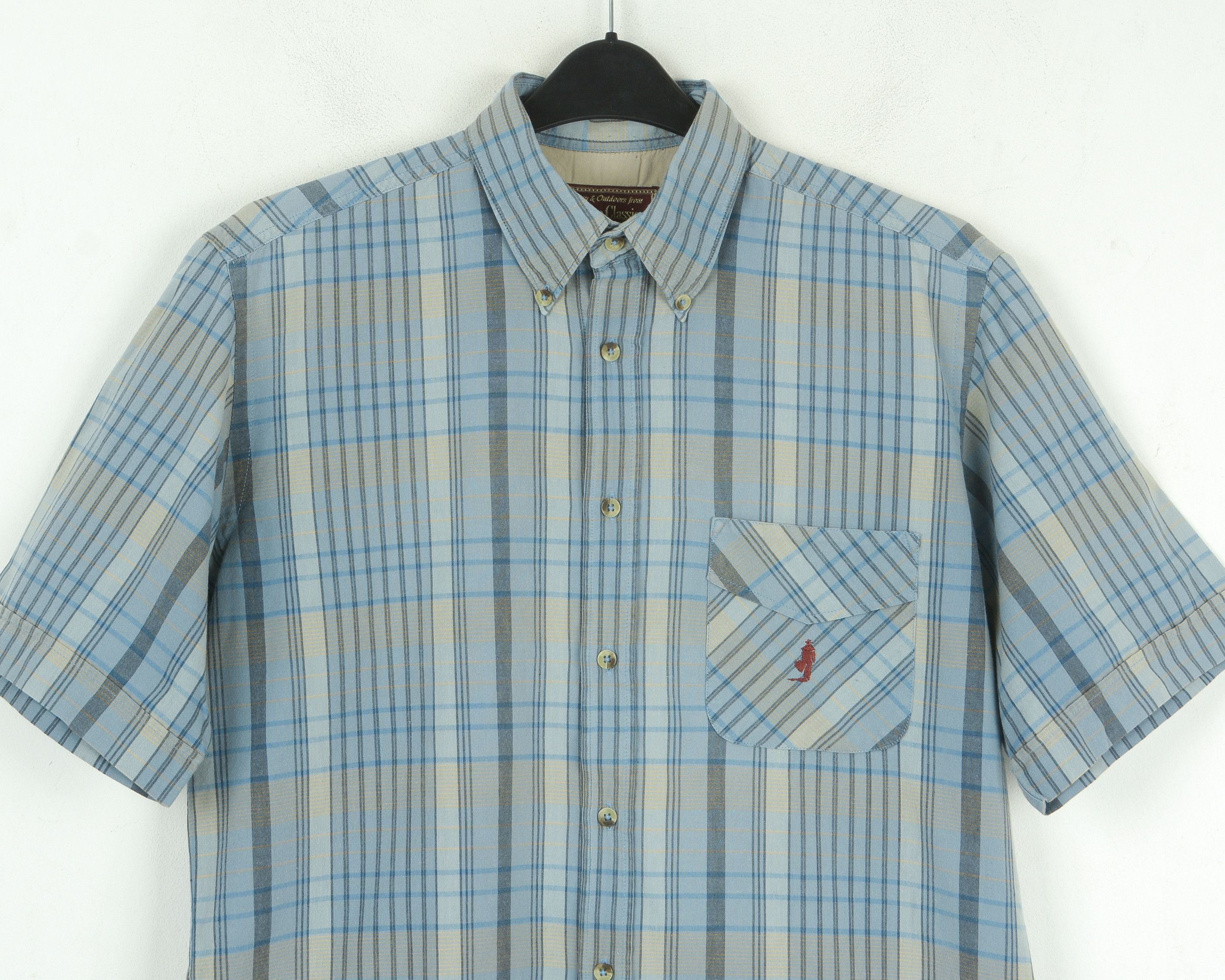 Marlboro Classics Casual Shirt M Cotton Check Short Sleeved Top Size US M / EU 48-50 / 2 - 5 Thumbnail