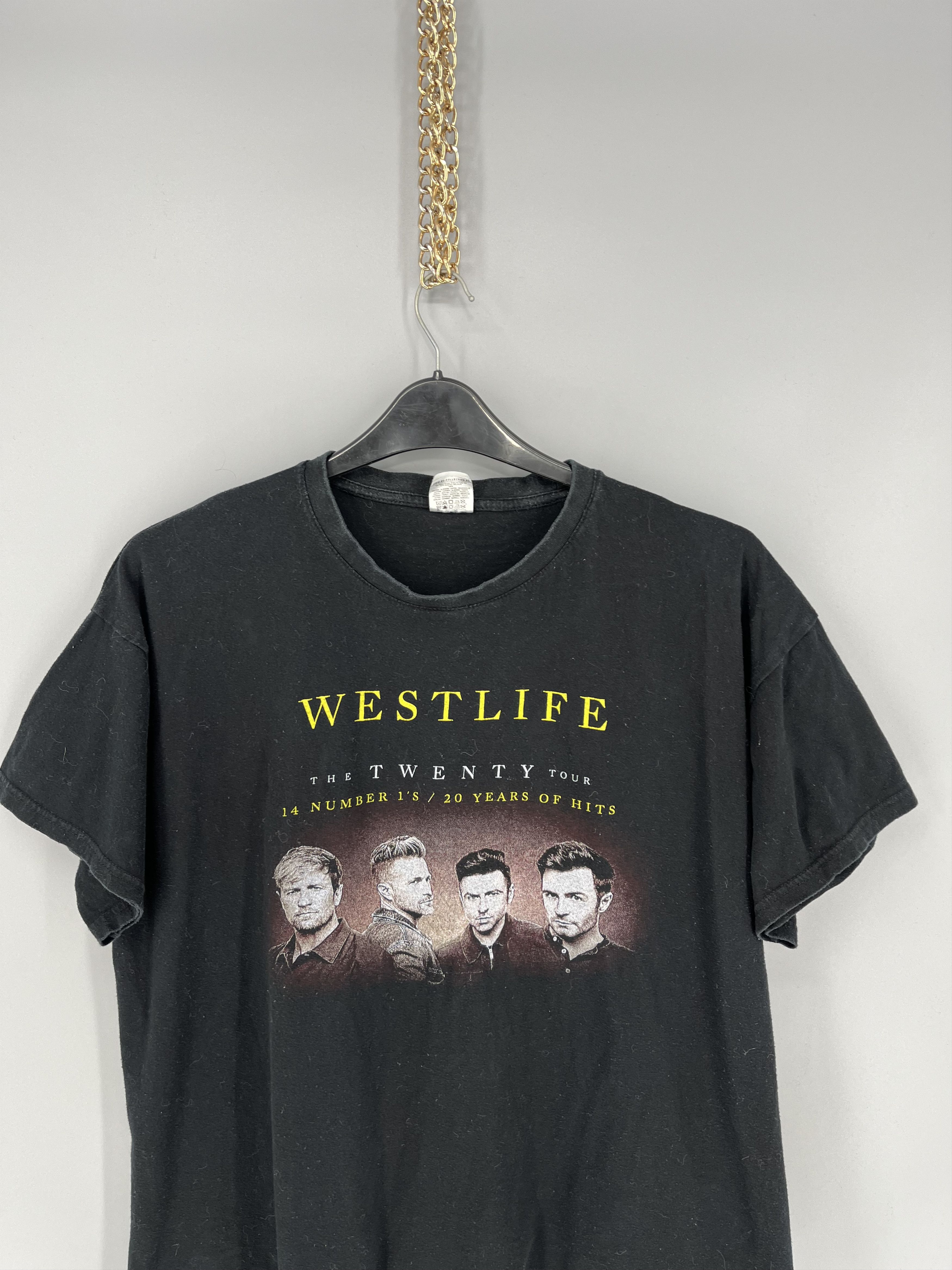 Band Tees Vintage Rare WESTLIFE Band Rock Tour Promo T-shirt Y2K Style Size US XL / EU 56 / 4 - 6 Thumbnail