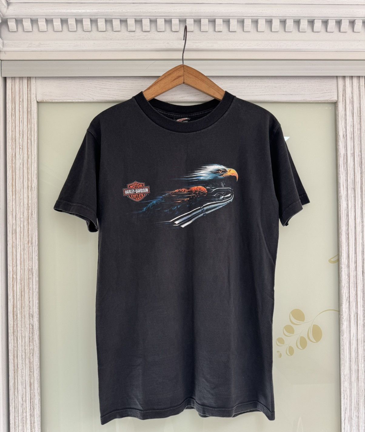 Harley Davidson Vintage Harley Davidson 2002 New Orleans Eagle T-shirt Tee Size US M / EU 48-50 / 2 - 1 Thumbnail
