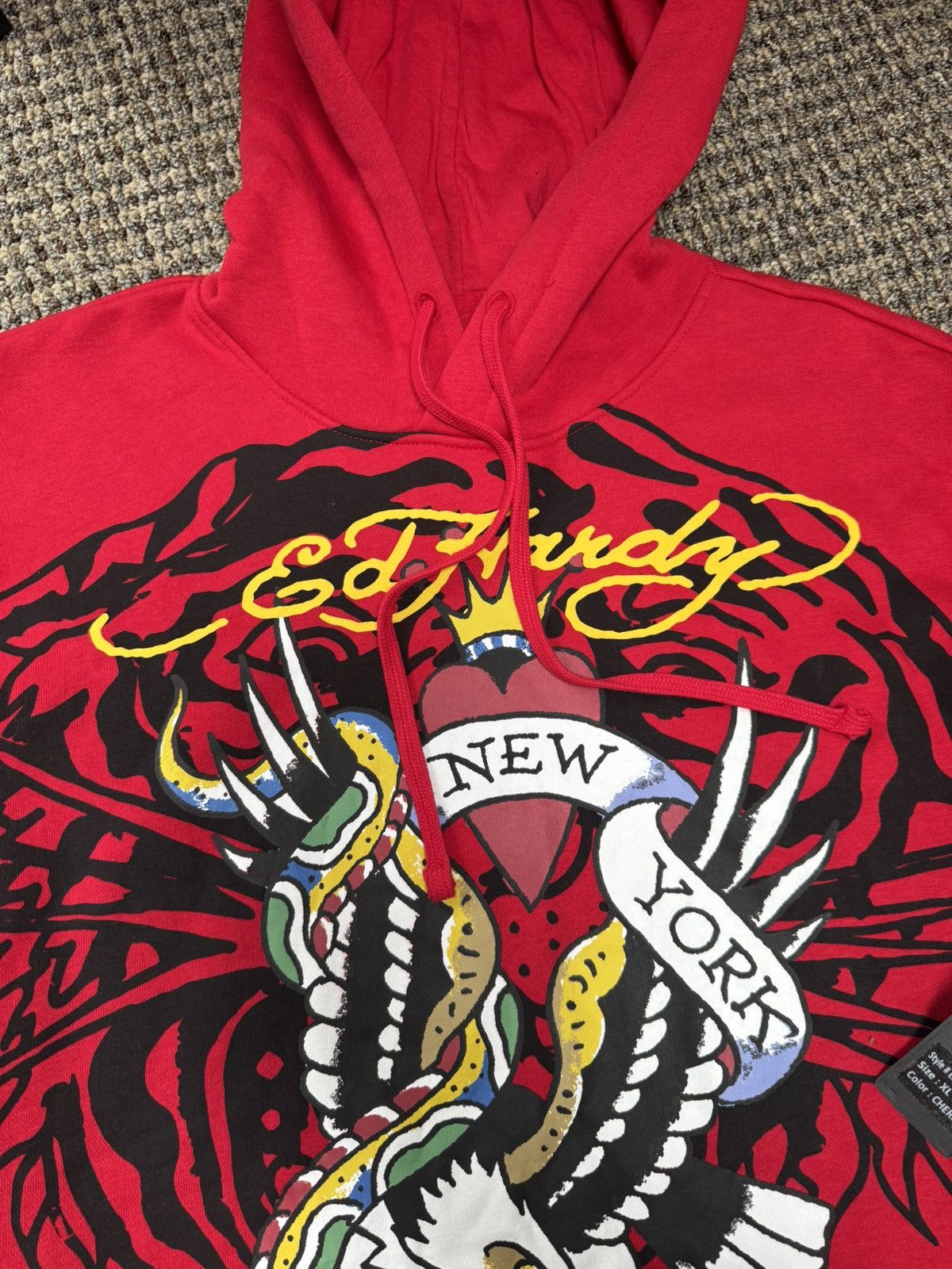 Ed Hardy Men’s Hoodie Ed Hardy Rare Casual Size US XL / EU 56 / 4 - 11 Thumbnail