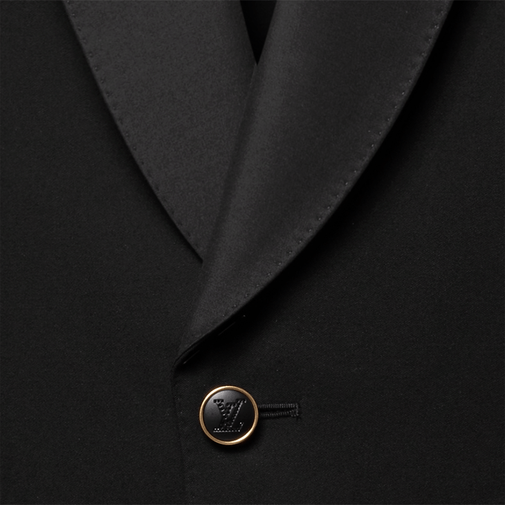 Louis Vuitton Single-Breasted Tuxedo Jacket - 52 L Size 52L - 5 Thumbnail