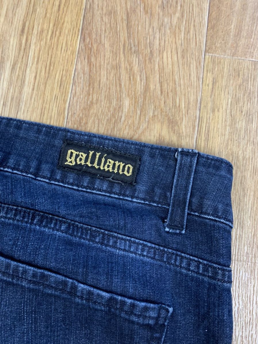 John Galliano Galliano Vintage Stretches Slim Fit Jeans Size US 31 - 7 Thumbnail