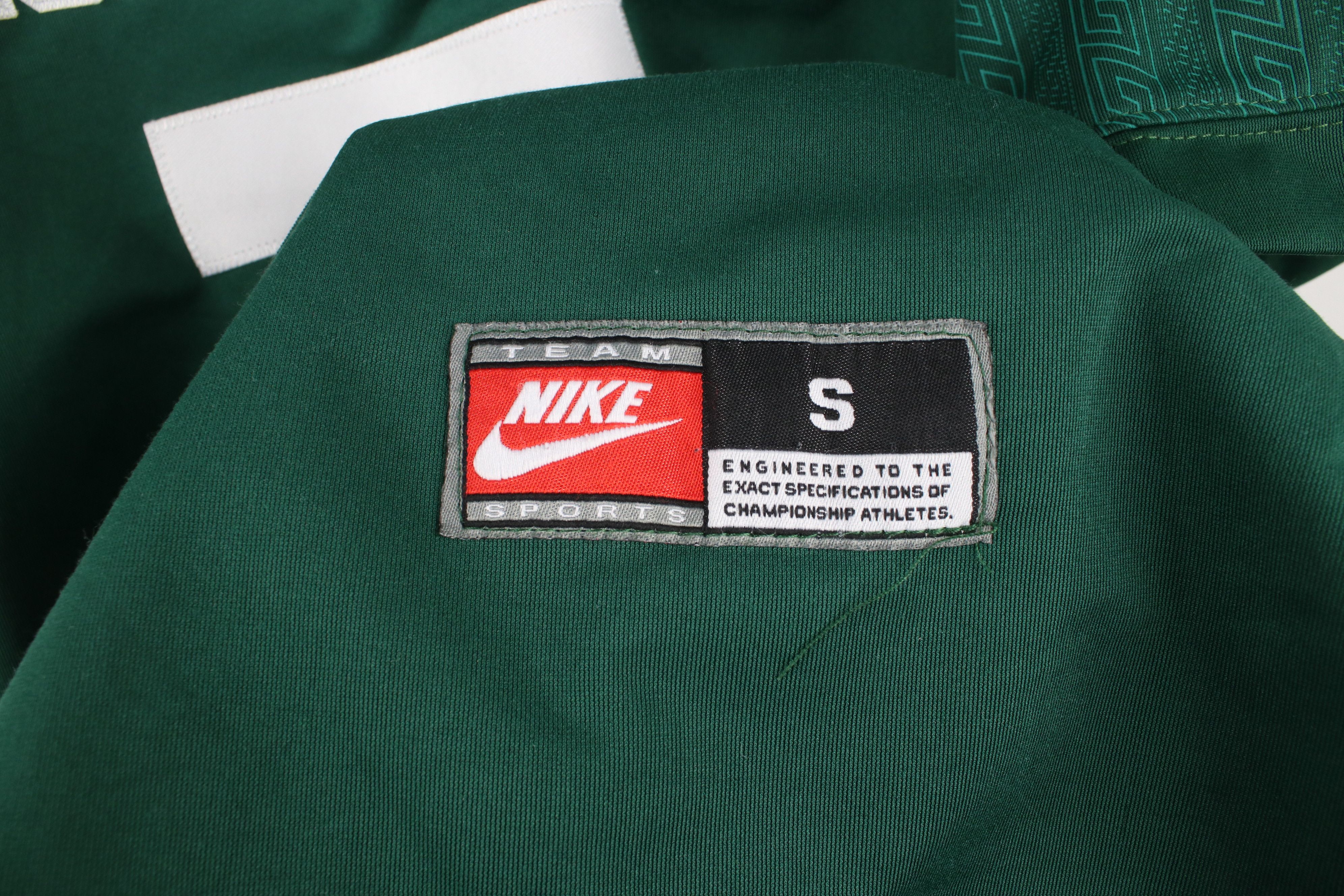 Nike × Vintage Vintage Y2K Nike Michigan State University Football Jersey Size US S / EU 44-46 / 1 - 5 Thumbnail