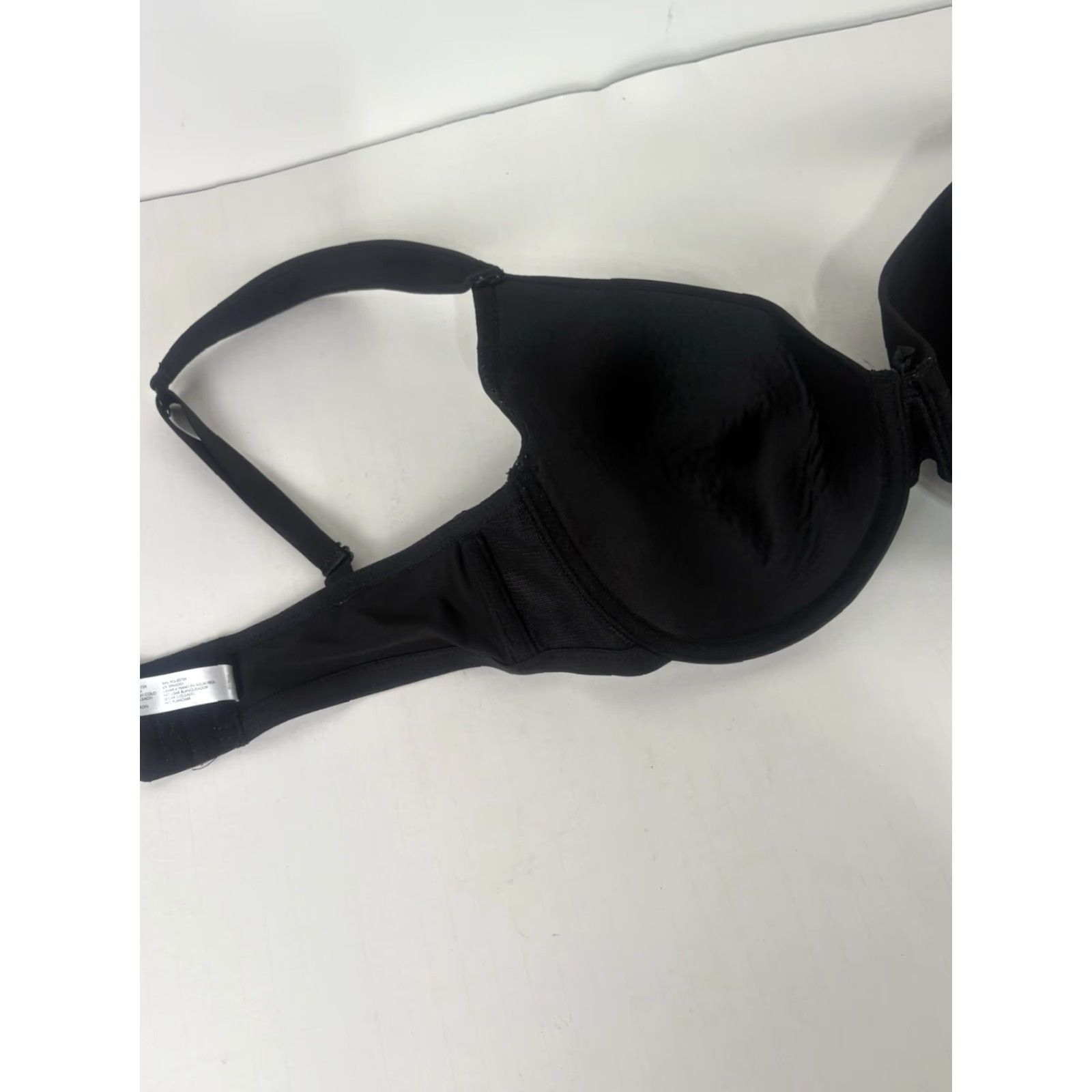Laura Ashley Laura Ashley Black Lightly Padded Bra Womens Size 38DD Size ONE SIZE - 4 Thumbnail
