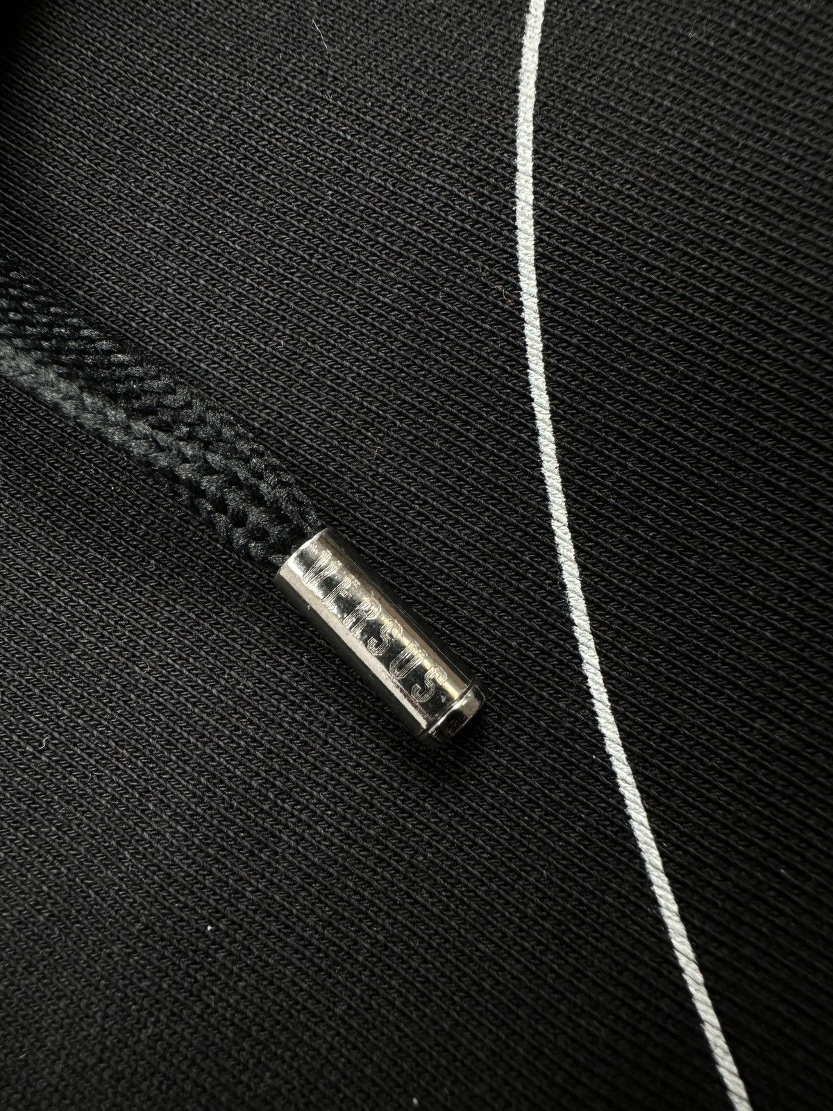Versus Versace Versus Versace Black Full Zip Hoodie Geometric Print Rare S Size US S / EU 44-46 / 1 - 11 Thumbnail