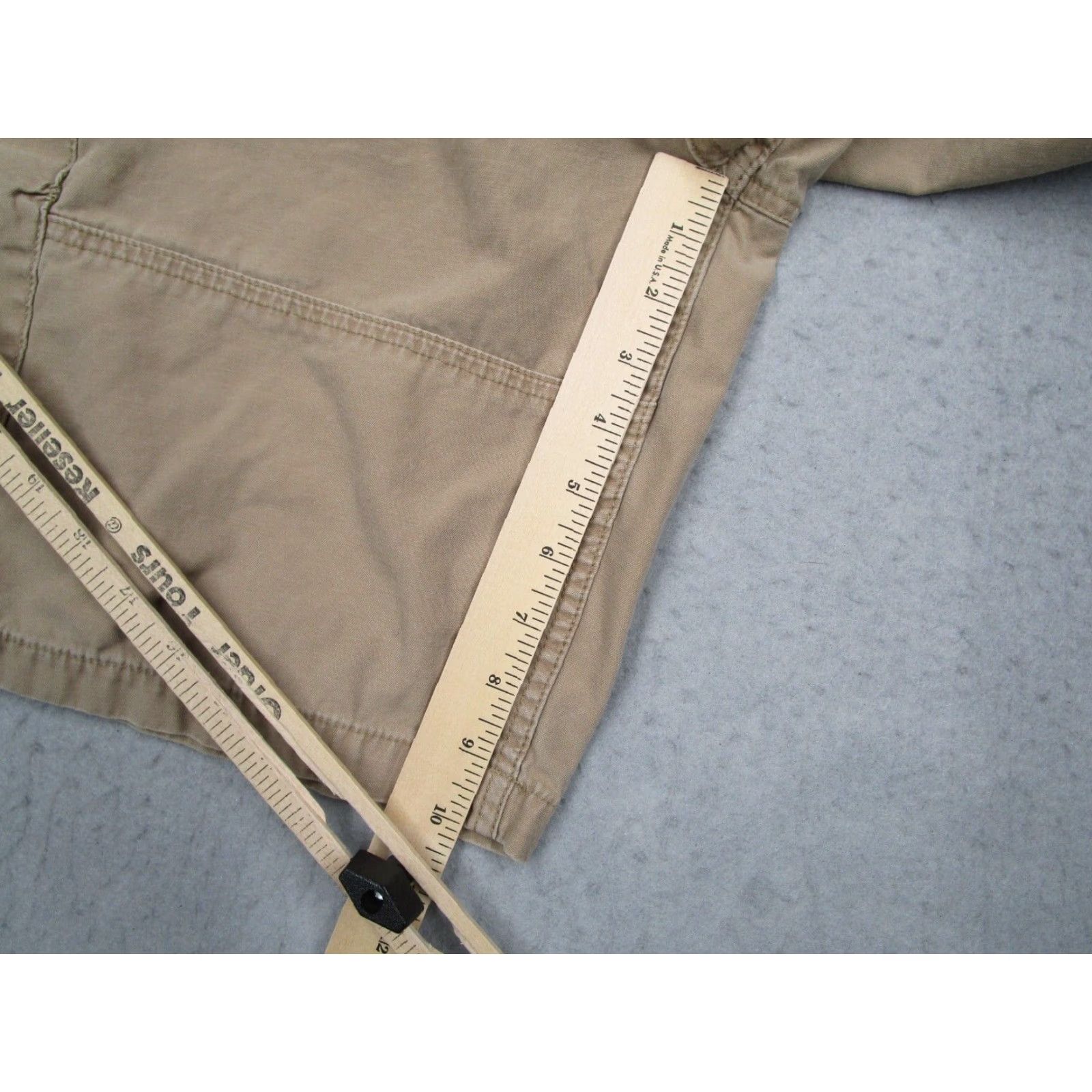 Polo Ralph Lauren Polo Ralph Lauren Cargo Shorts Mens 38 Beige Adjustable Waist 10" Cotton Casual Size US M / EU 48-50 / 2 - 7 Thumbnail