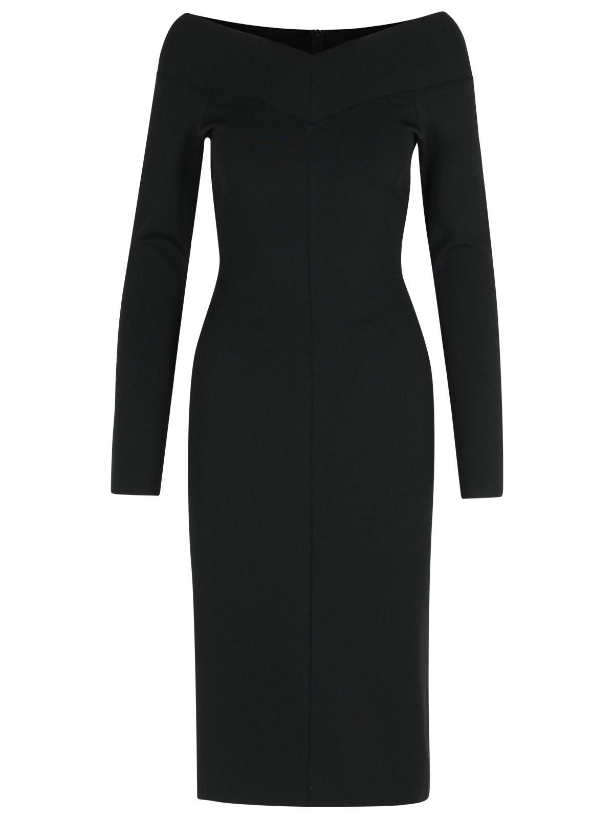 Stella McCartney STELLA McCARTNEY Black Viscose Blend Dress Size M / US 6-8 / IT 42-44 - 1 Thumbnail