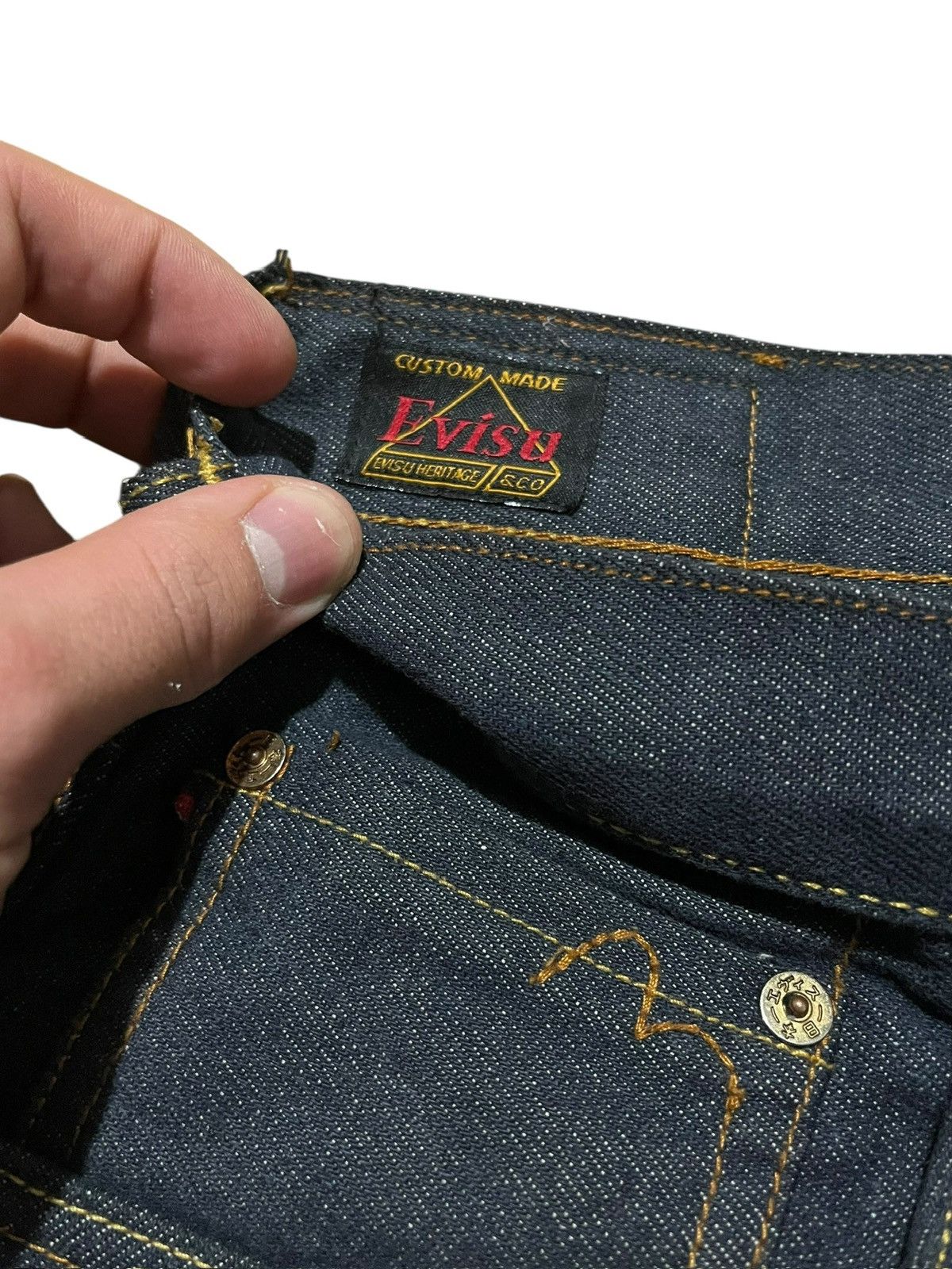 Evisu Evisu Daicock jeans Size US 31 - 7 Thumbnail