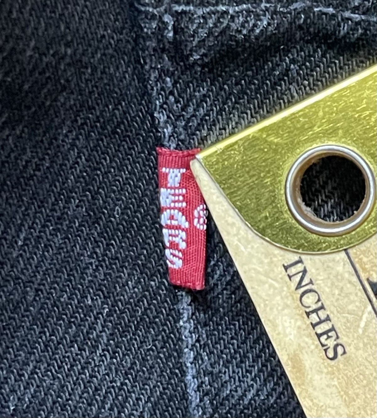 DENIM TEARS × Levi's Levi’s x DENIM TEARS 501 Black Denim Jeans 34W x 34L Size US 34 / EU 50 - 8 Thumbnail
