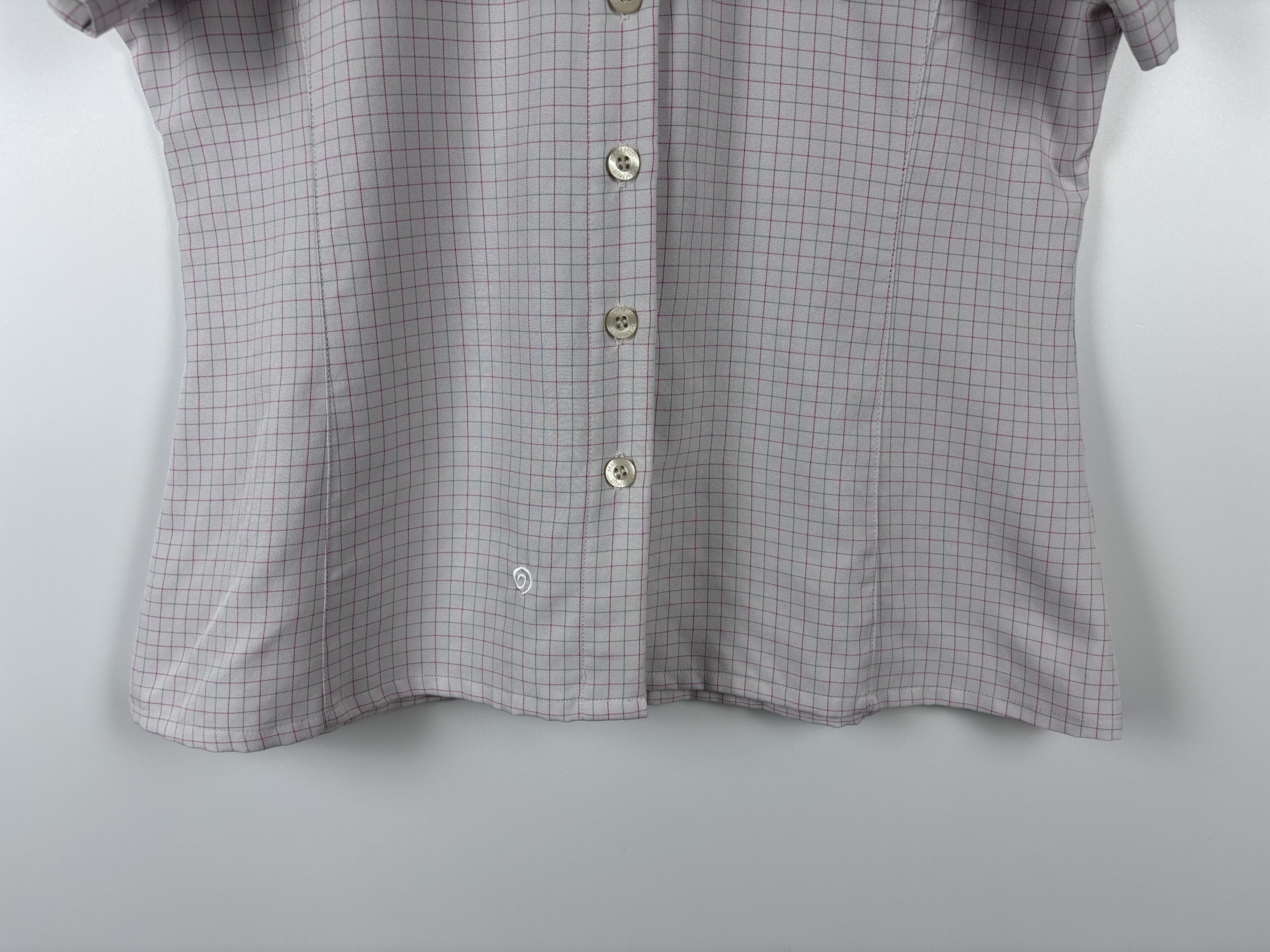 Mammut Mammut Short Sleeve Check Shirt Hiking Outdoor White Size M Size M / US 6-8 / IT 42-44 - 3 Thumbnail
