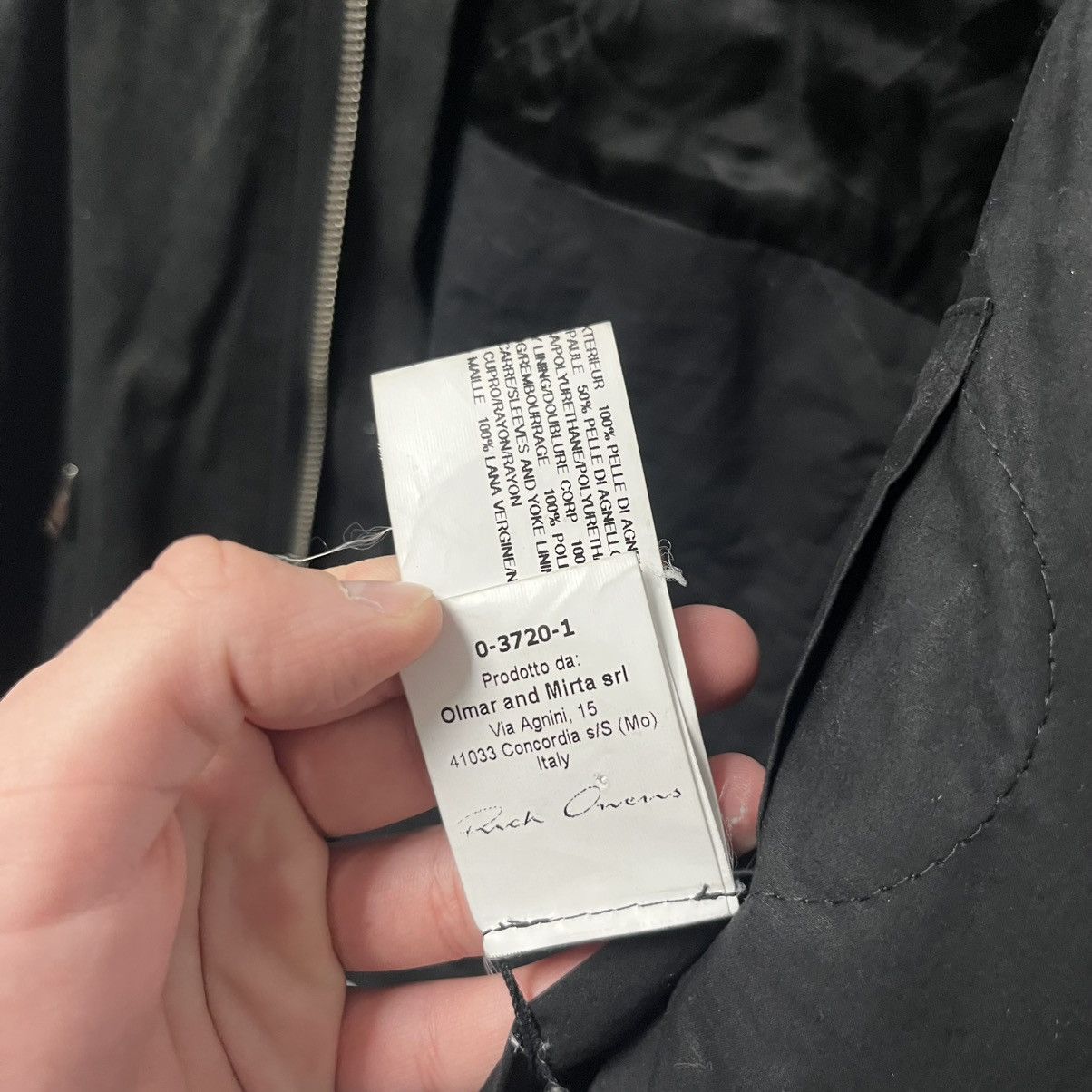 Rick Owens Rick Owens Biker Jacket Size US S / EU 44-46 / 1 - 7 Thumbnail