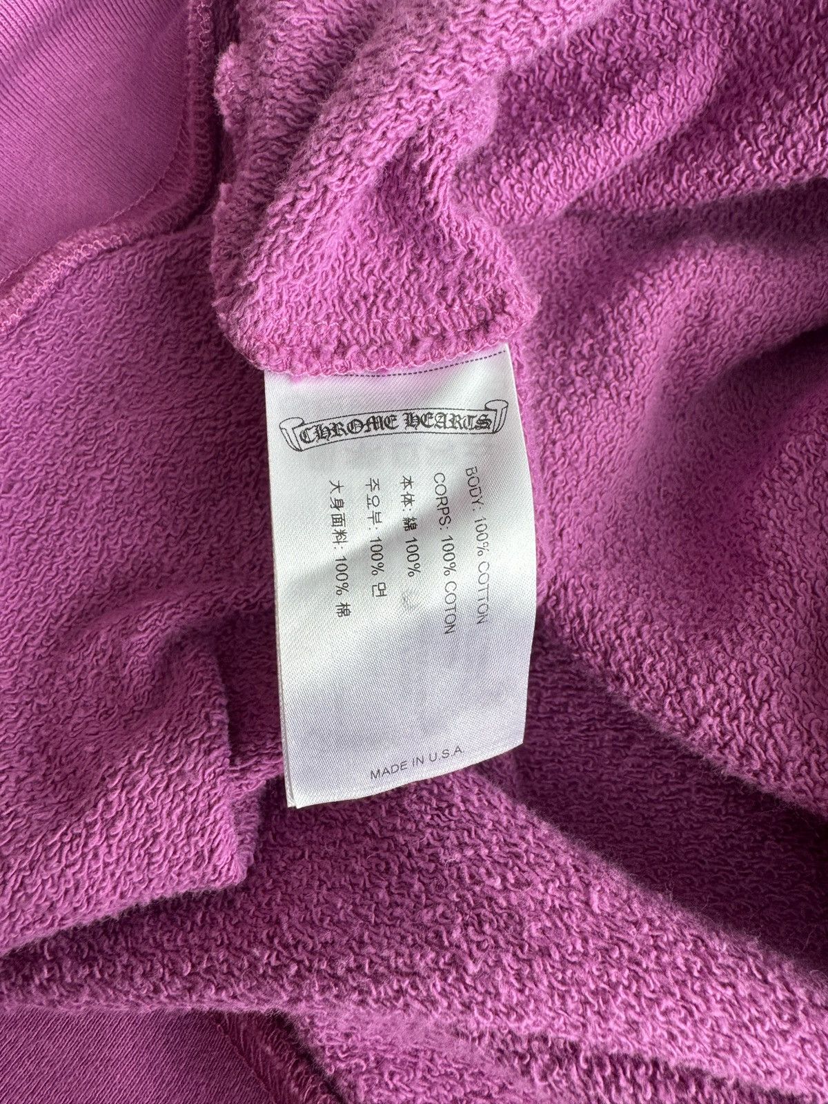 Chrome Hearts Chrome Hearts Matty Boy Web Hoodie 'Purple' Size US XXL / EU 58 / 5 - 15 Thumbnail