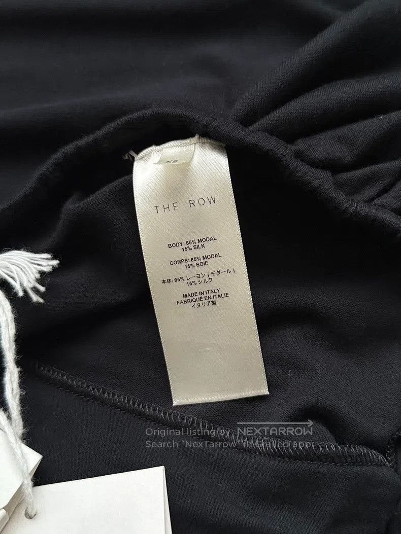 The Row The Row size XS Low-Waisted Elastic Waist Black Pants Size 23" - 4 Thumbnail