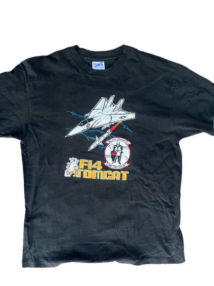 Other RARE VINTAGE F14 TOMCAT FIGHTER JET Size US L / EU 52-54 / 3 - 1 Thumbnail