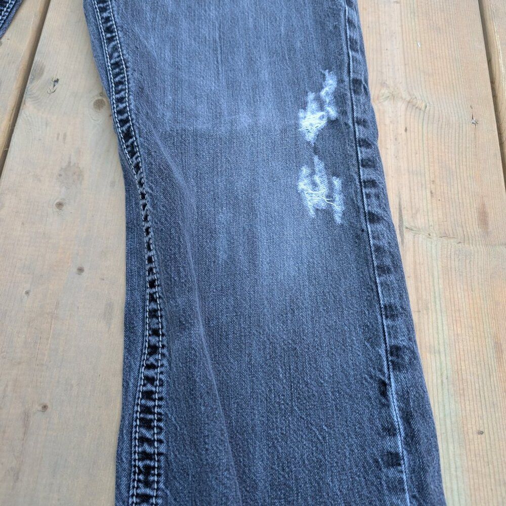 Rock Revival Rock Revival Jeans Men's 36 Blue Denim Dark Wash Faded Dist Size US 36 / EU 52 - 3 Thumbnail