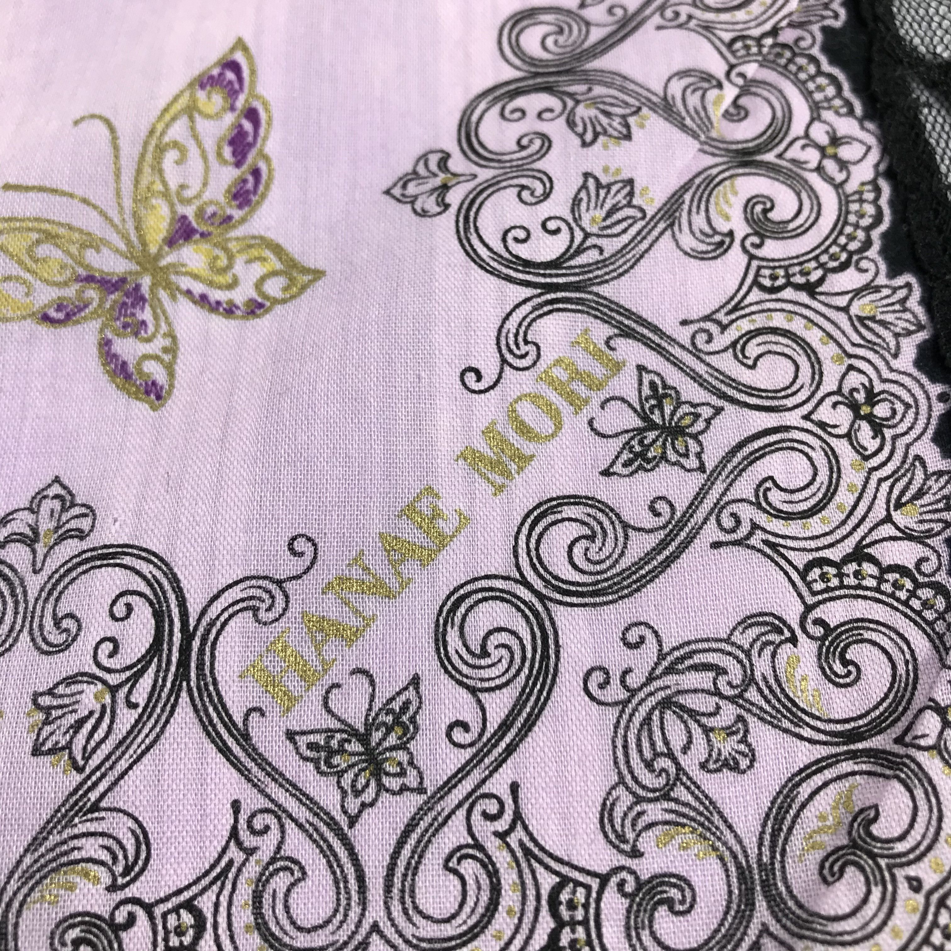 Hanae Mori Hanae Mori Laces Handkerchief Neckerchief Bandana H1042 Size ONE SIZE - 3 Thumbnail