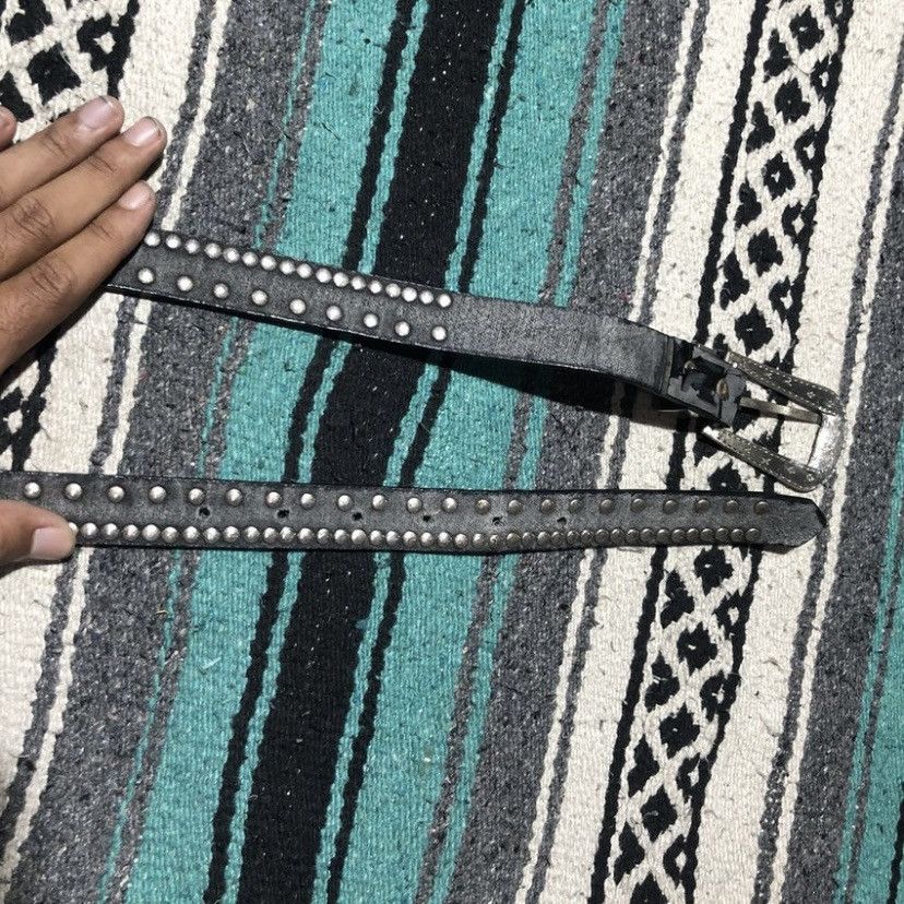 Japanese Brand Unknown - Crystal Emerald Studded Belts Size ONE SIZE - 6 Thumbnail