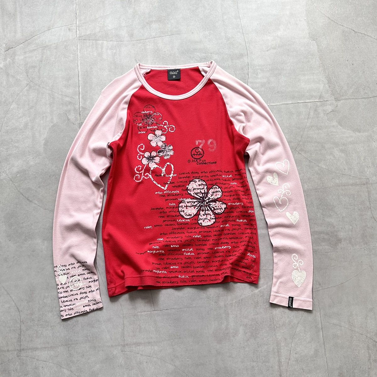 Hysteric Glamour Cute Floral Custo Barcelona Vibe Long Sleeve T Shirt Size M / US 6-8 / IT 42-44 - 1 Thumbnail