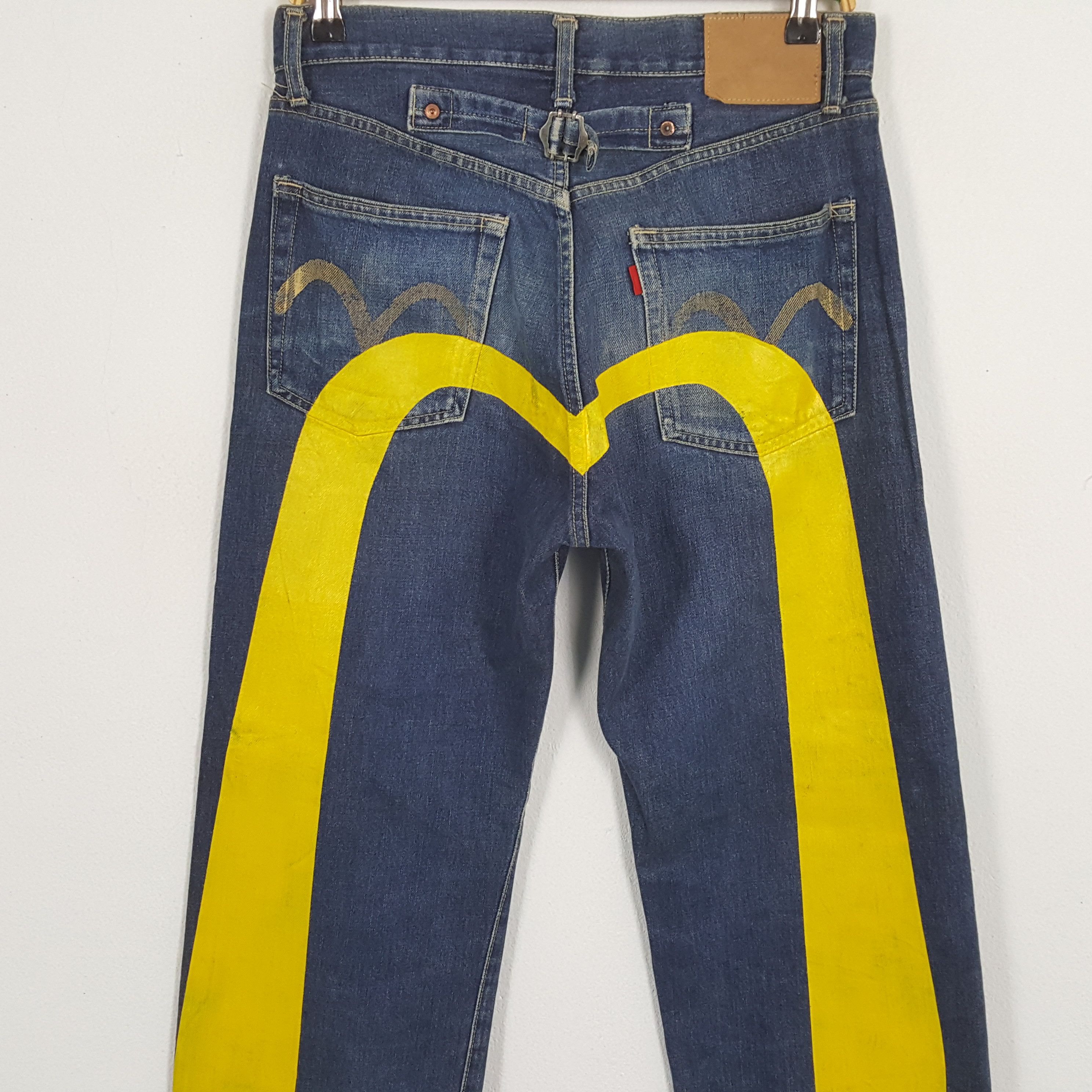 Evisu × Japanese Brand × Vintage Vintage EVISU Japanese Brand Daicock Custom Design Jeans Size US 30 / EU 46 - 2 Thumbnail