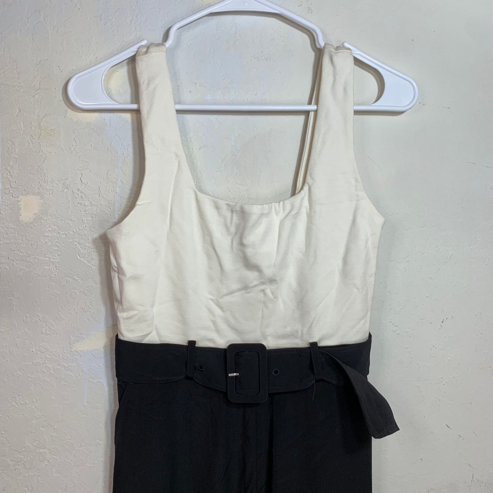 Express Express Sleeveless Black-White Jumpsuit Size XS Size XS / US 0-2 / IT 36-38 - 5 Thumbnail